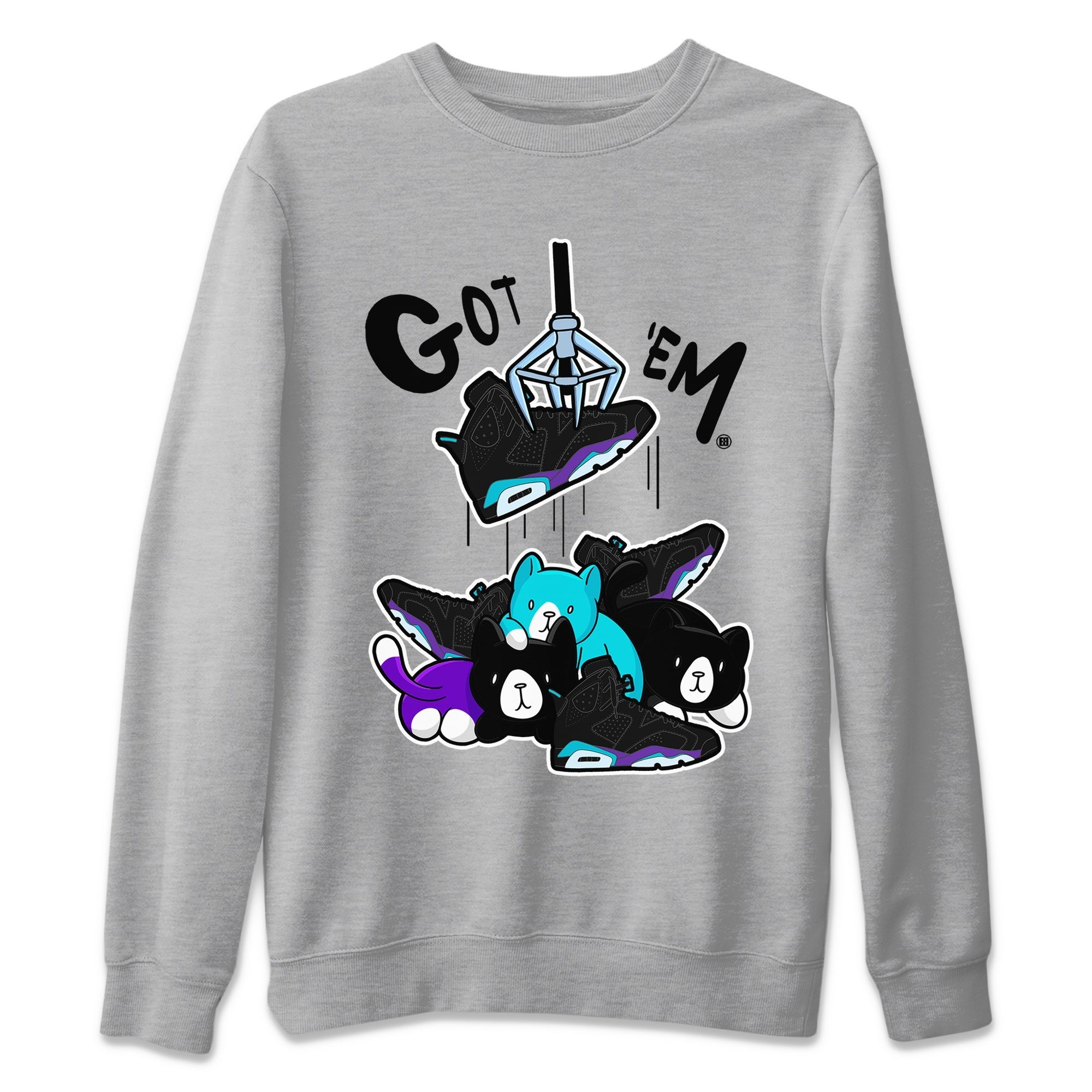 Treasure Hunter Unisex Tops - Air Jordan 6 Aqua