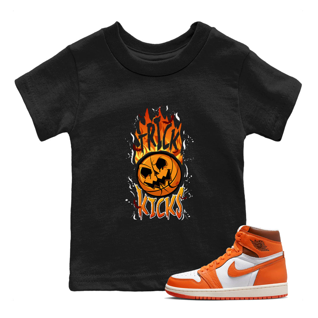Trick Or Kicks snkmatch Tee Kids - Air Jordan 1 Starfish