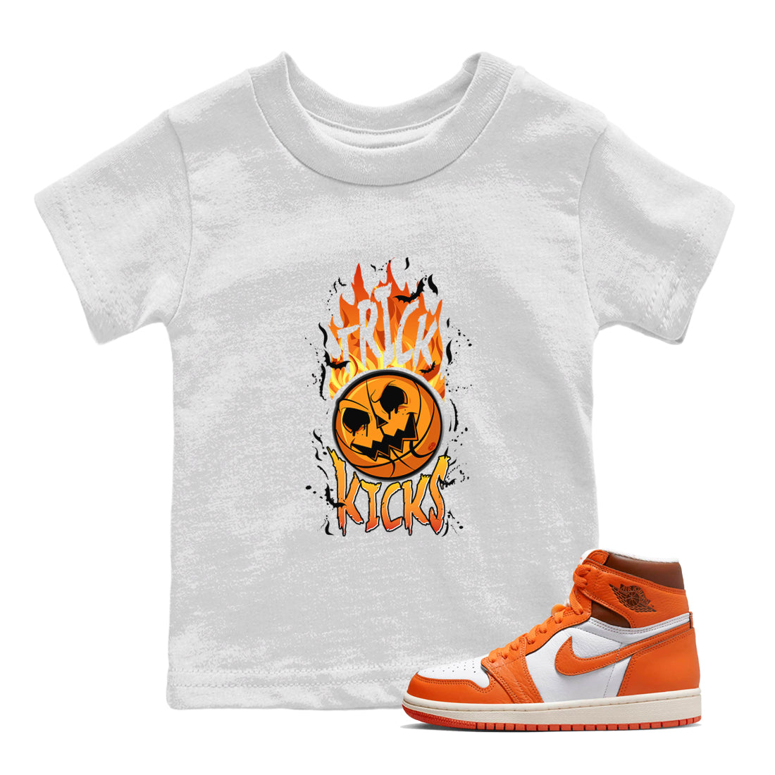 Trick Or Kicks snkmatch Tee Kids - Air Jordan 1 Starfish