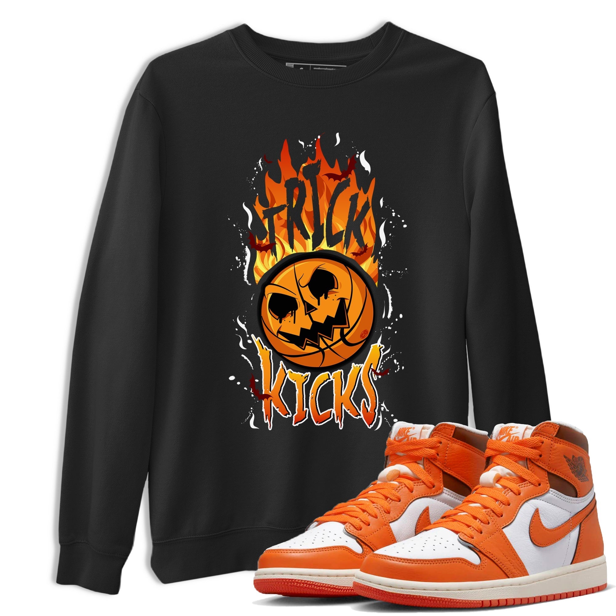 Trick Or Kicks snkmatch Tee - Air Jordan 1 Starfish
