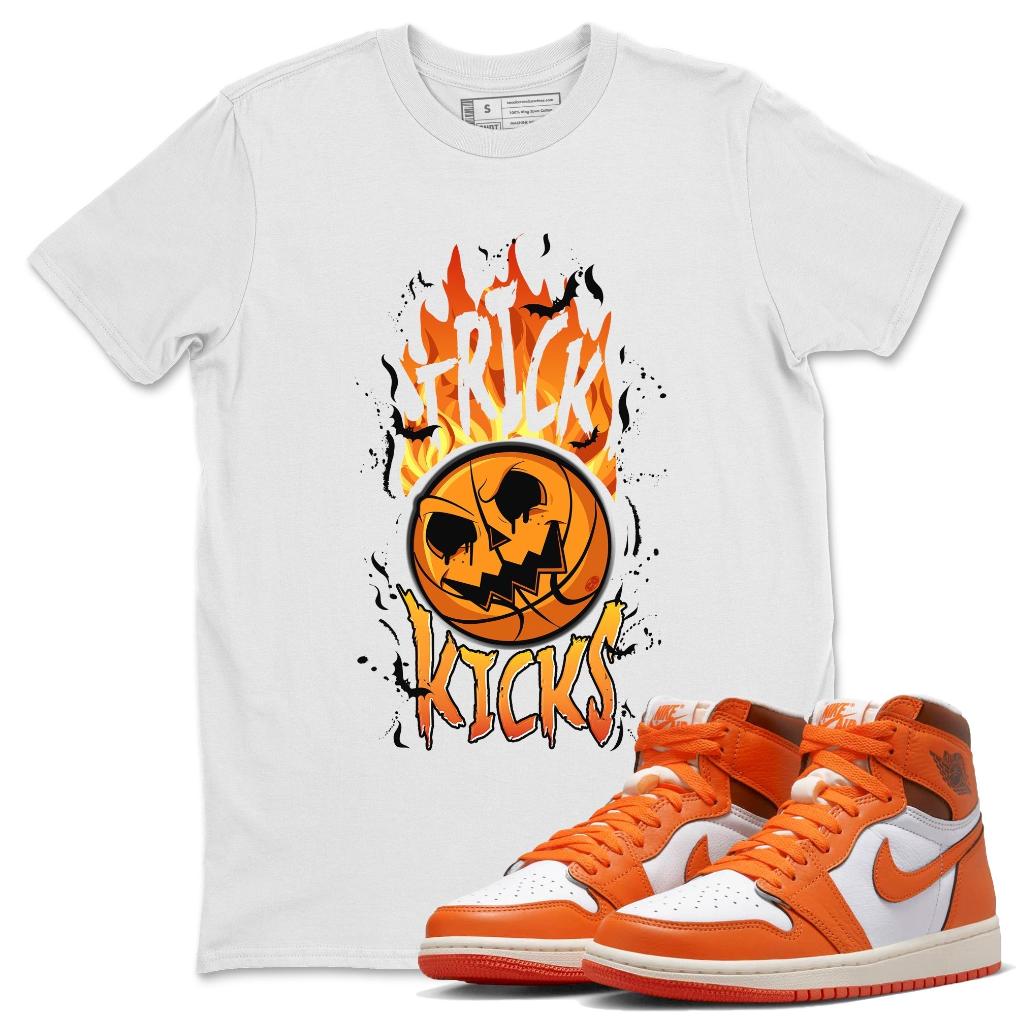Trick Or Kicks snkmatch Tee - Air Jordan 1 Starfish