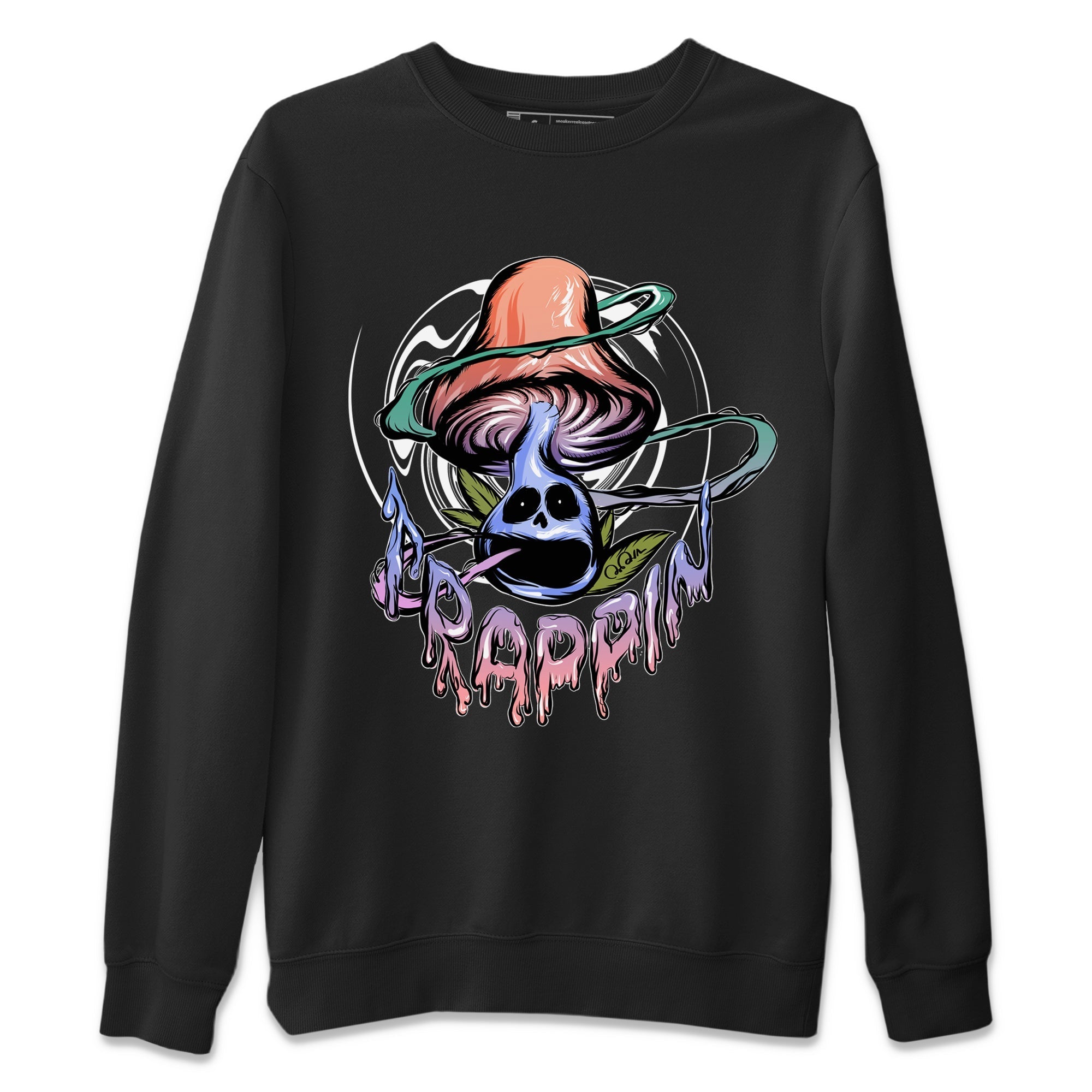 Trippin Mushroom Unisex Tops - Air Jordan 1 Skyline