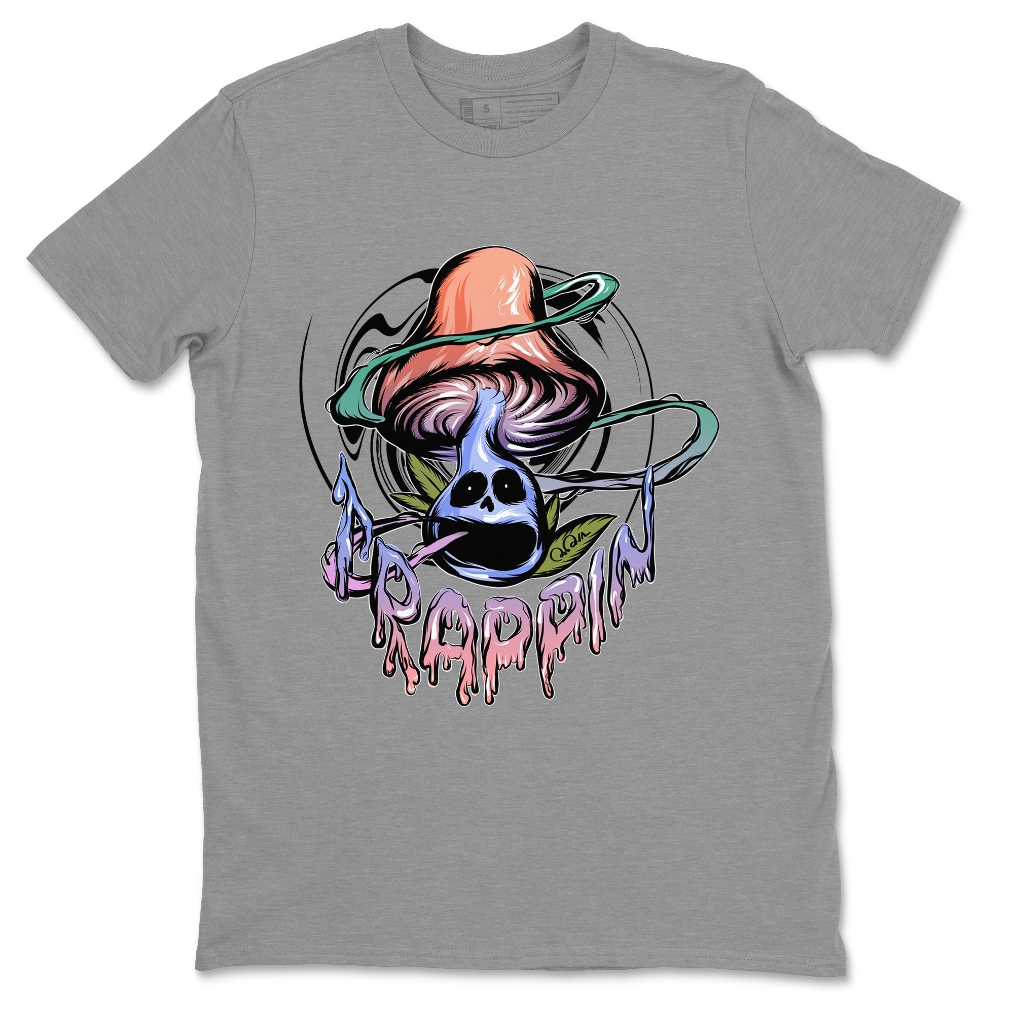 Trippin Mushroom Unisex Tops - Air Jordan 1 Skyline