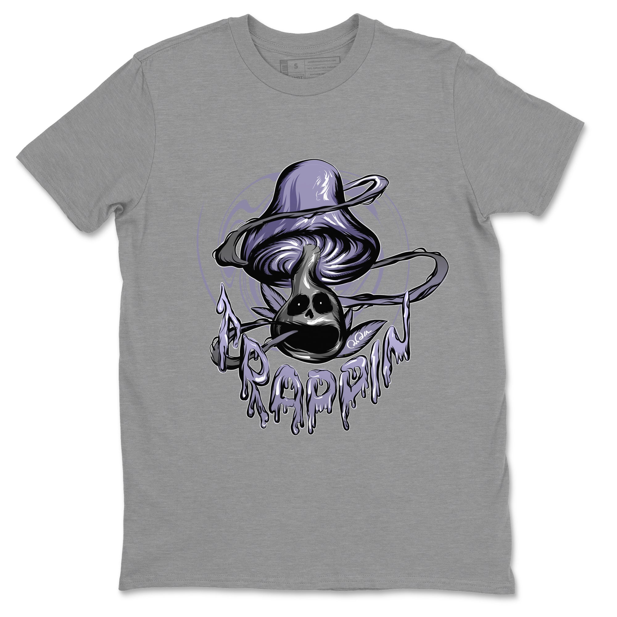 Trippin Mushroom Unisex Tops - Air Jordan 5 Indigo Haze