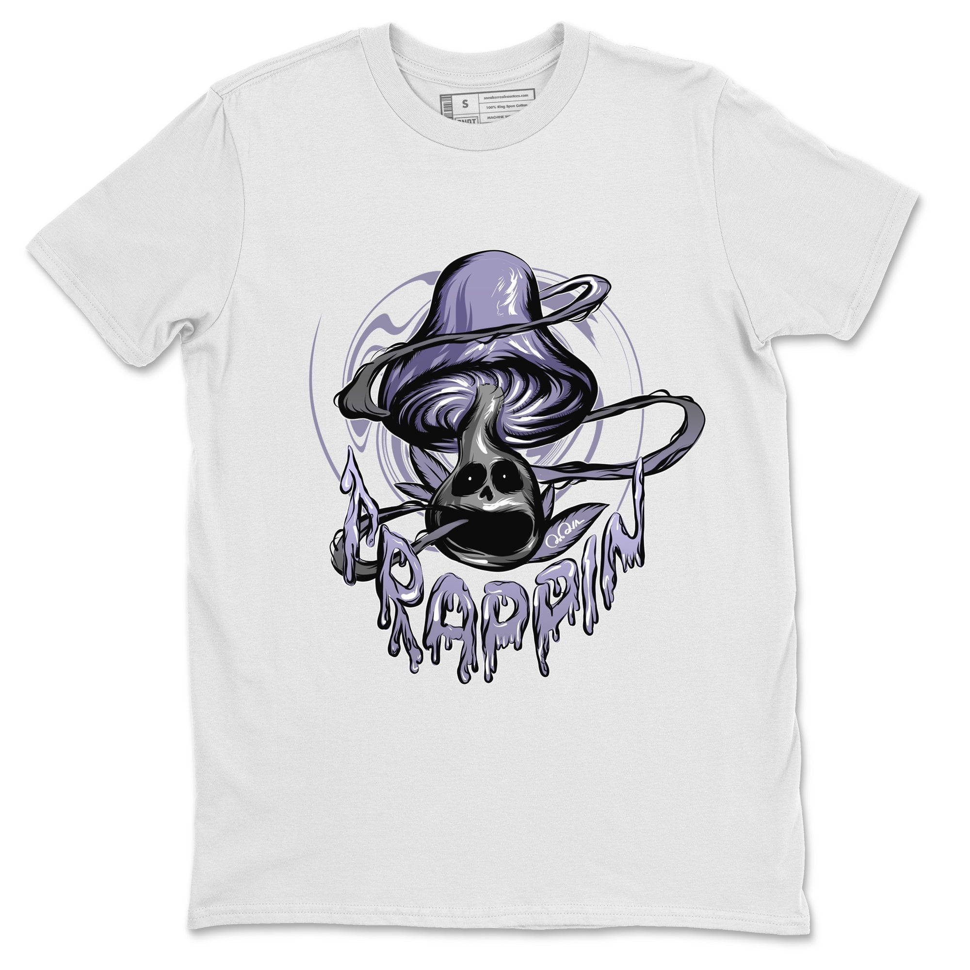 Trippin Mushroom Unisex Tops - Air Jordan 5 Indigo Haze