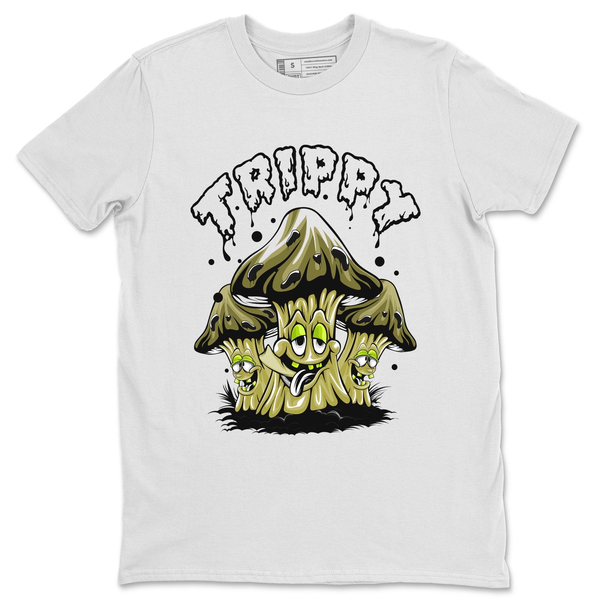 Trippy snkmatch Tee - Air Jordan 1 Travis Scott Golf Olive