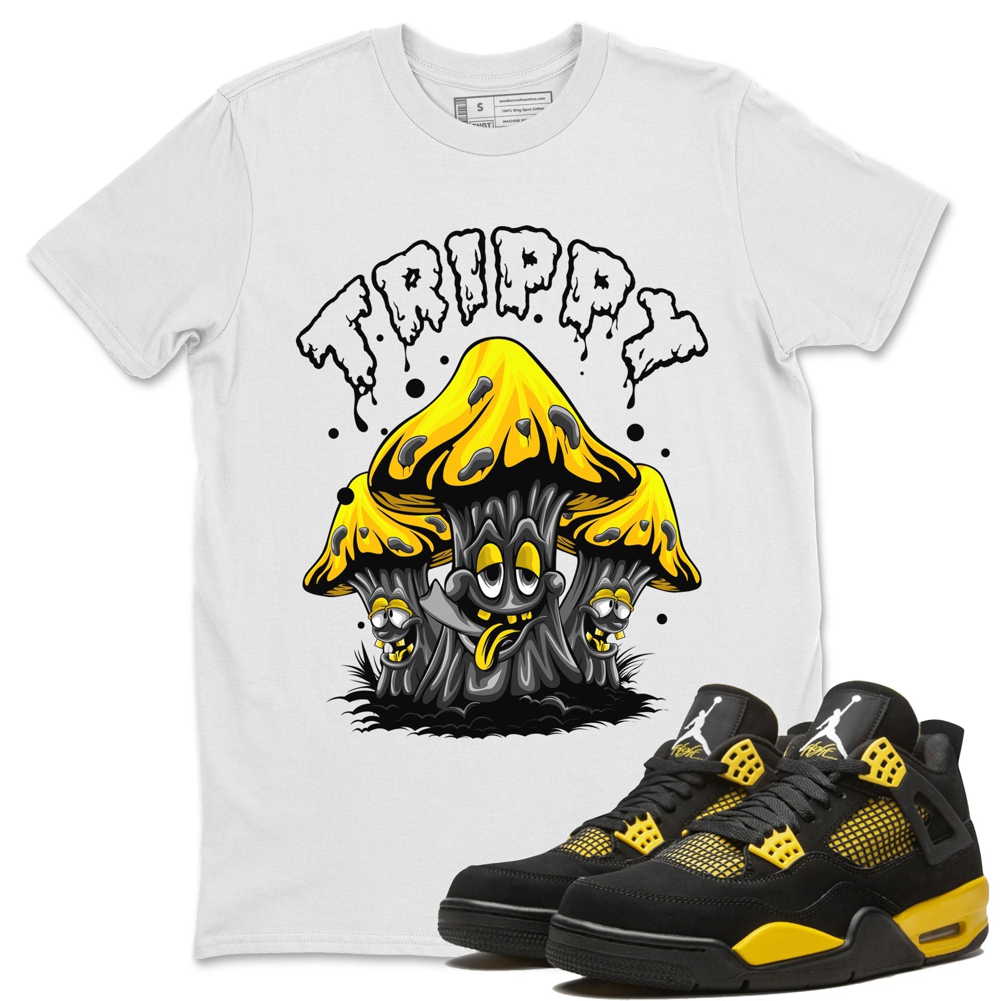 Trippy Unisex Tops - Air Jordan 4 Thunder