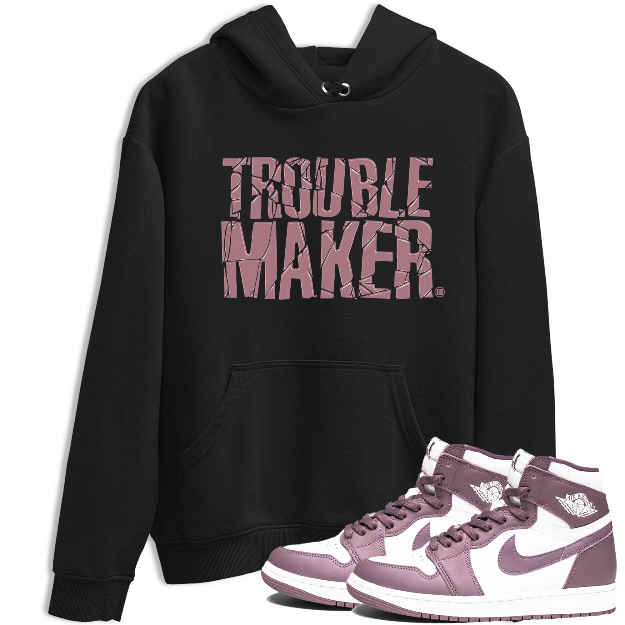 Trouble Maker snkmatch Tee - Air Jordan 1 Mauve