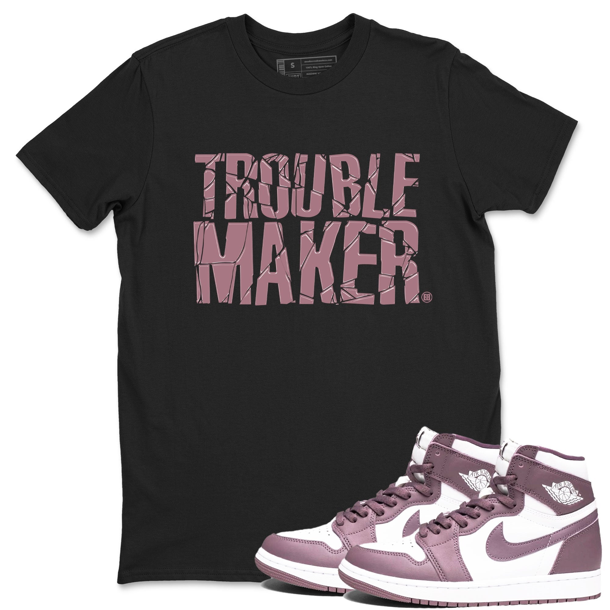 Trouble Maker snkmatch Tee - Air Jordan 1 Mauve
