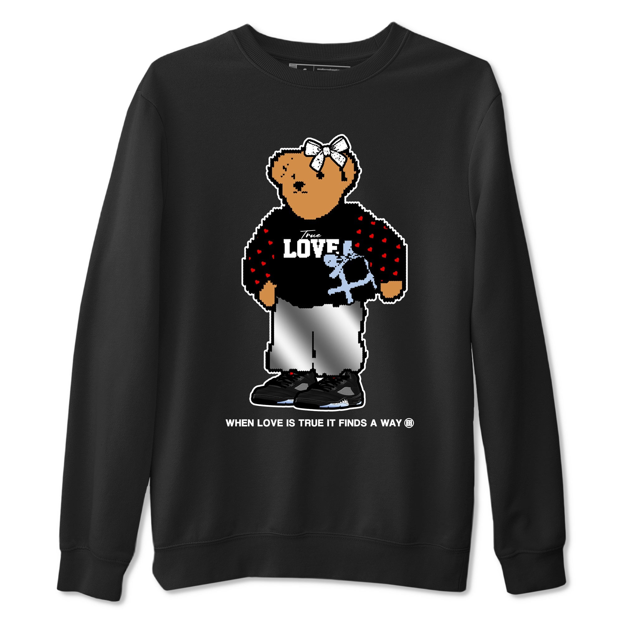 True Love Bear snkmatch Tees - Air Jordan 5 Reimagined