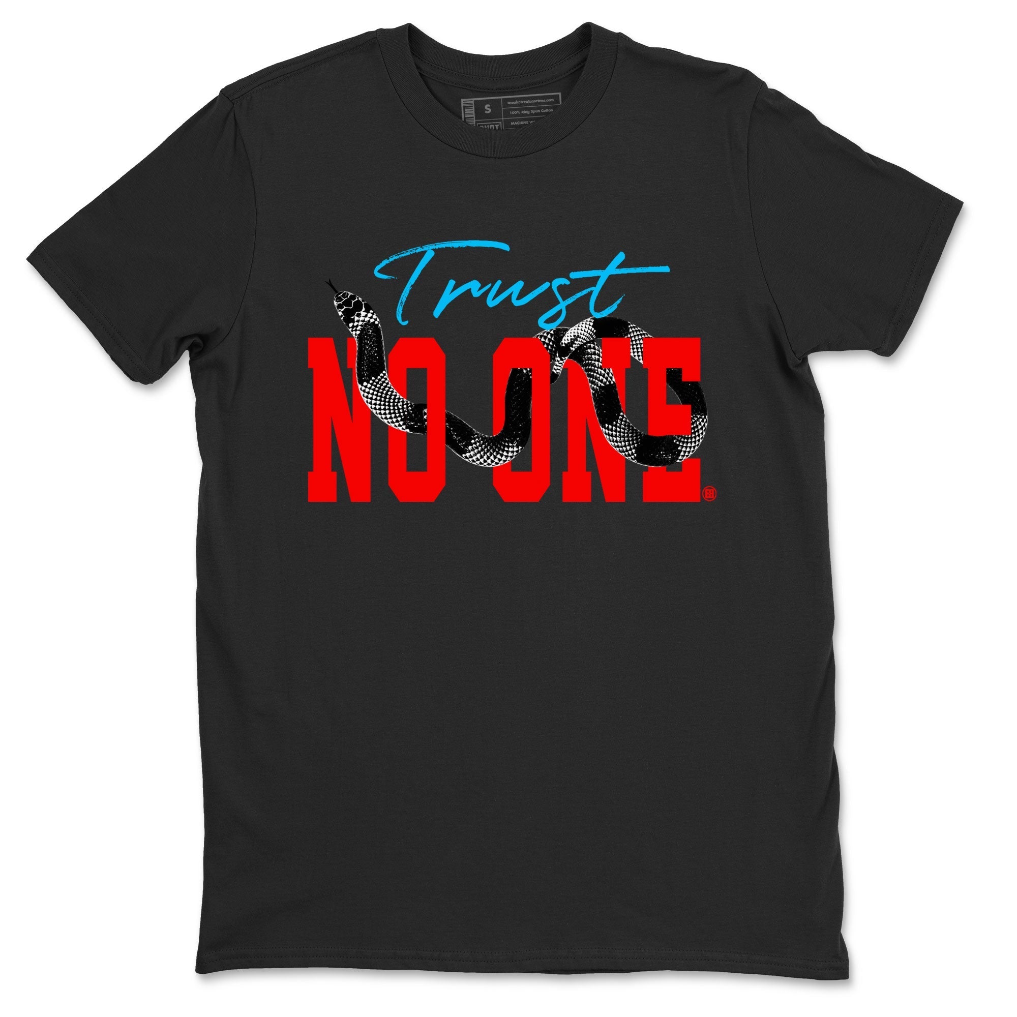 Trust No One snkmatch Tee - Air Jordan 1 UNC to Chicago