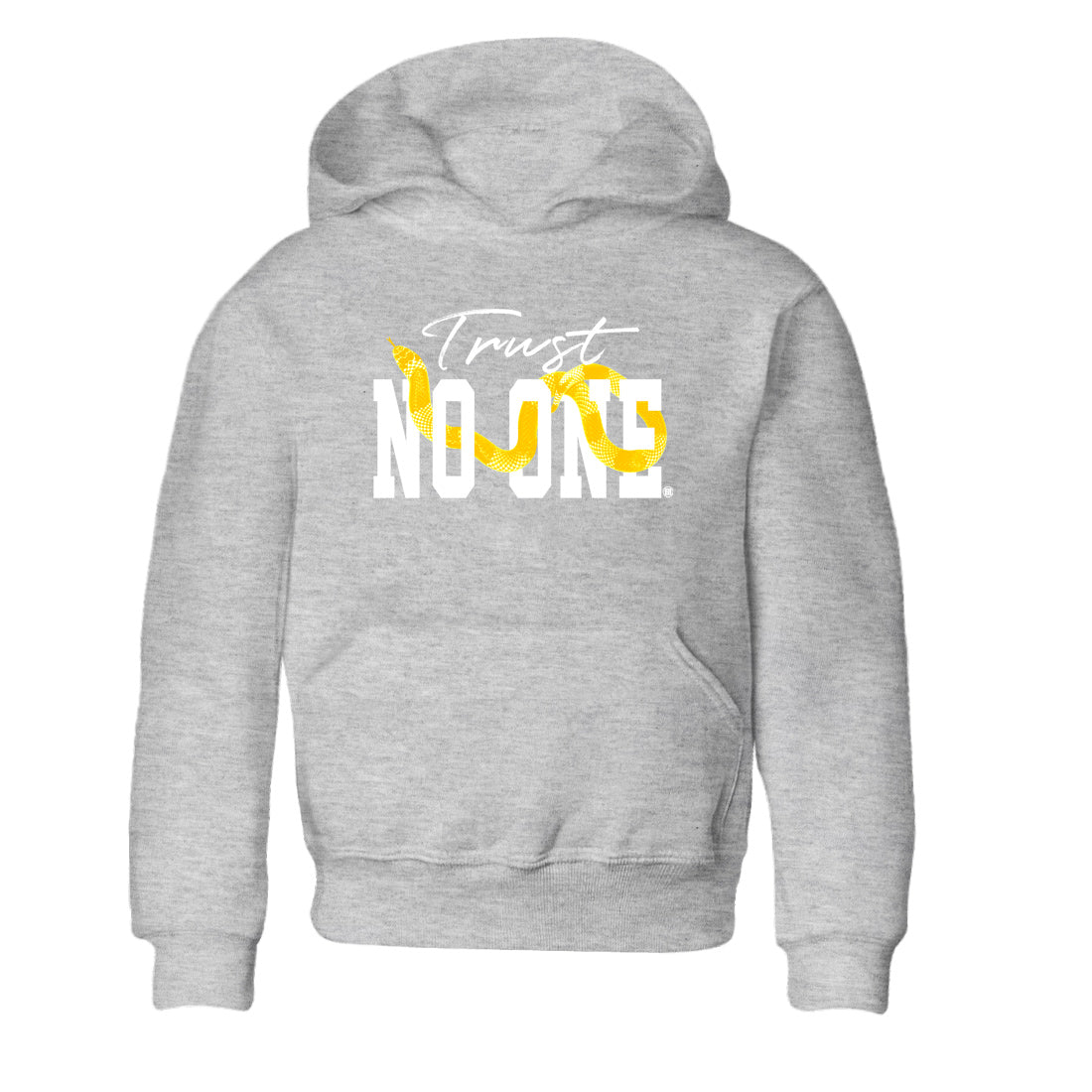 Trust No One Kids Tops - Air Jordan 11 Yellow Python