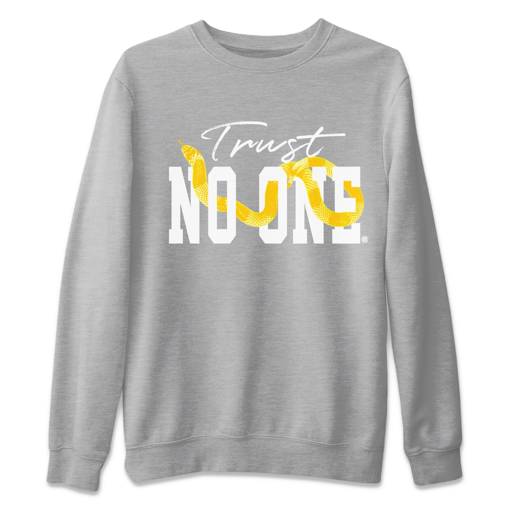 Trust No One Unisex Tops - Air Jordan 11 Yellow Python