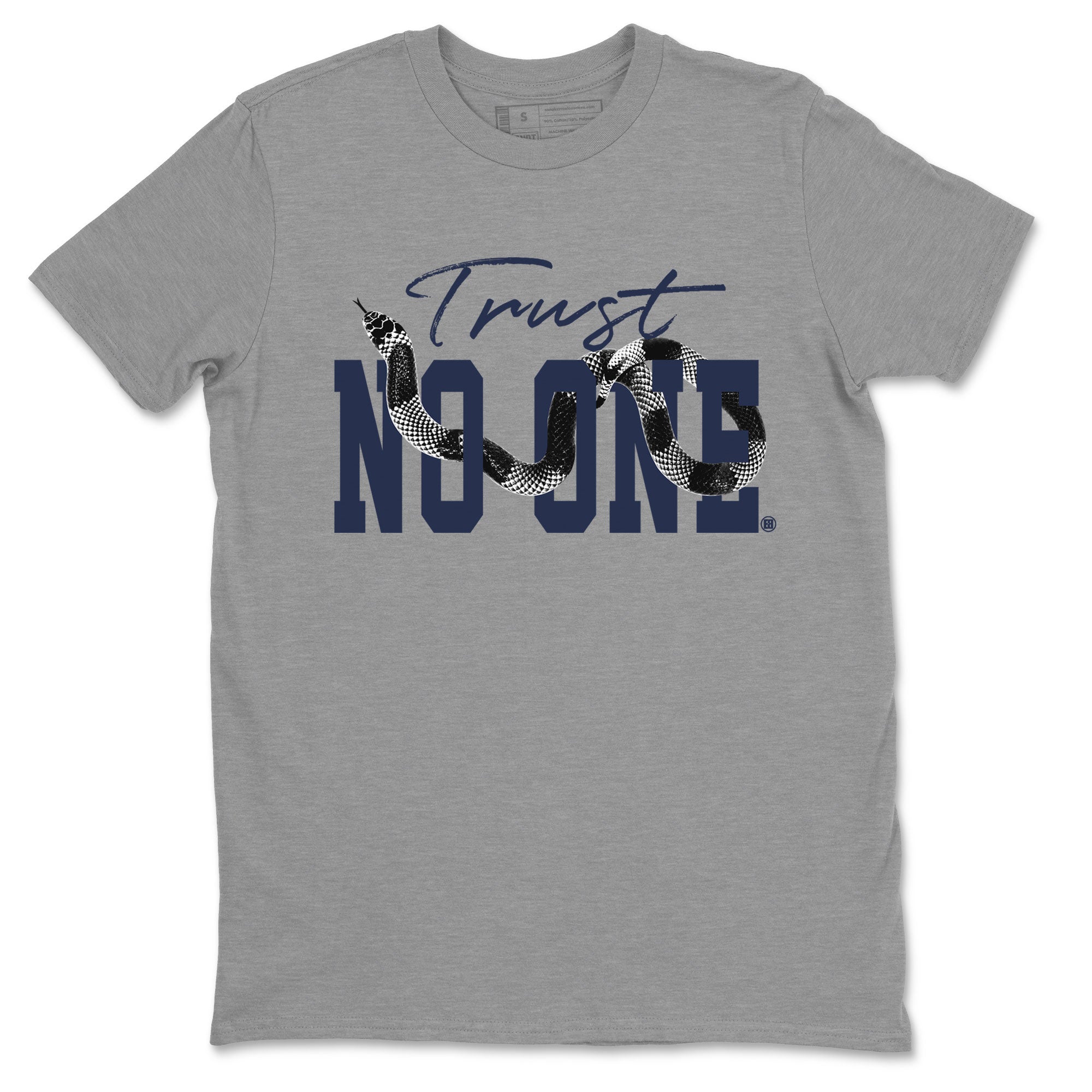 Trust No One snkmatch Tee - Air Jordan 5 Georgetown