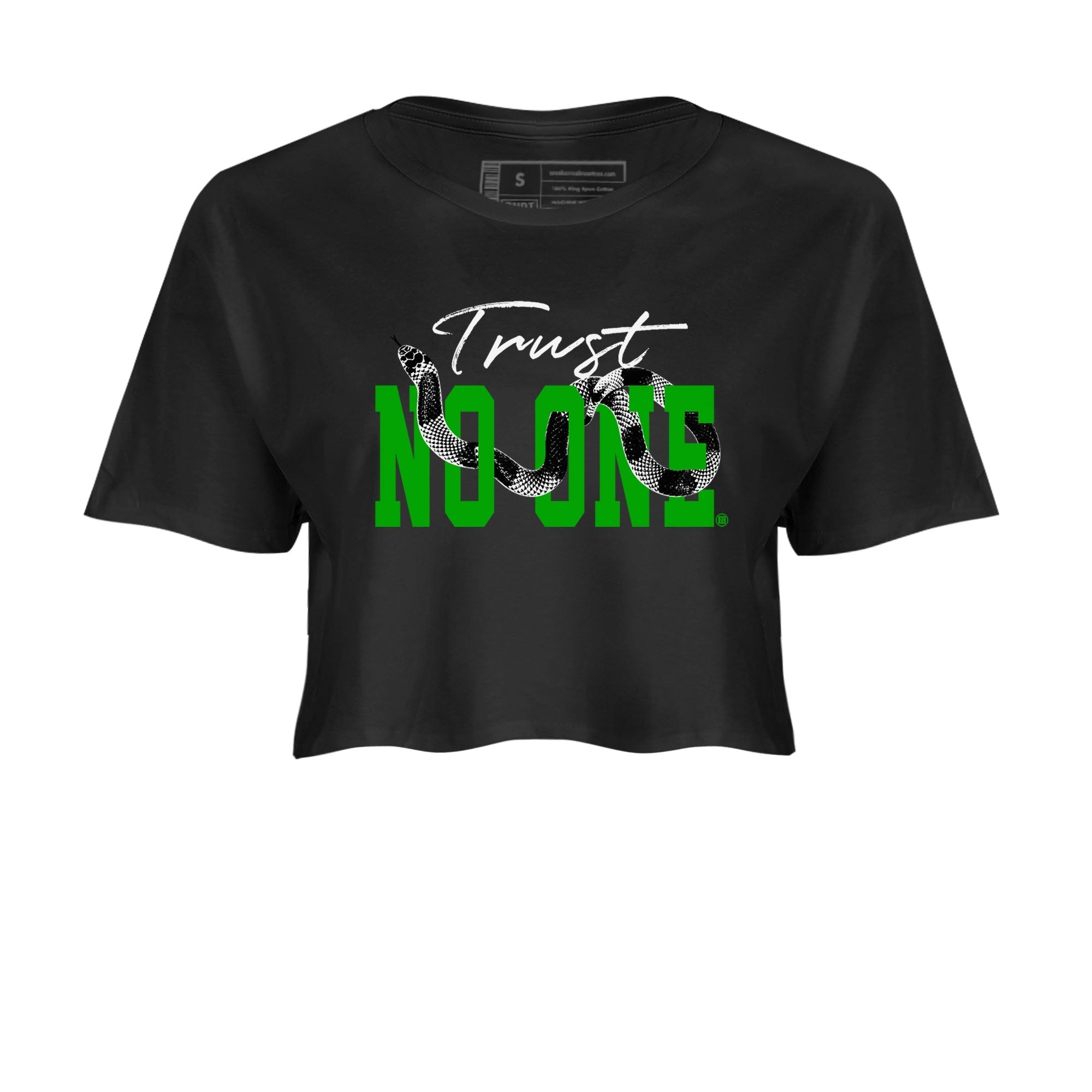 Trust No One snkmatch Women's Top - Air Jordan 5 Lucky Green