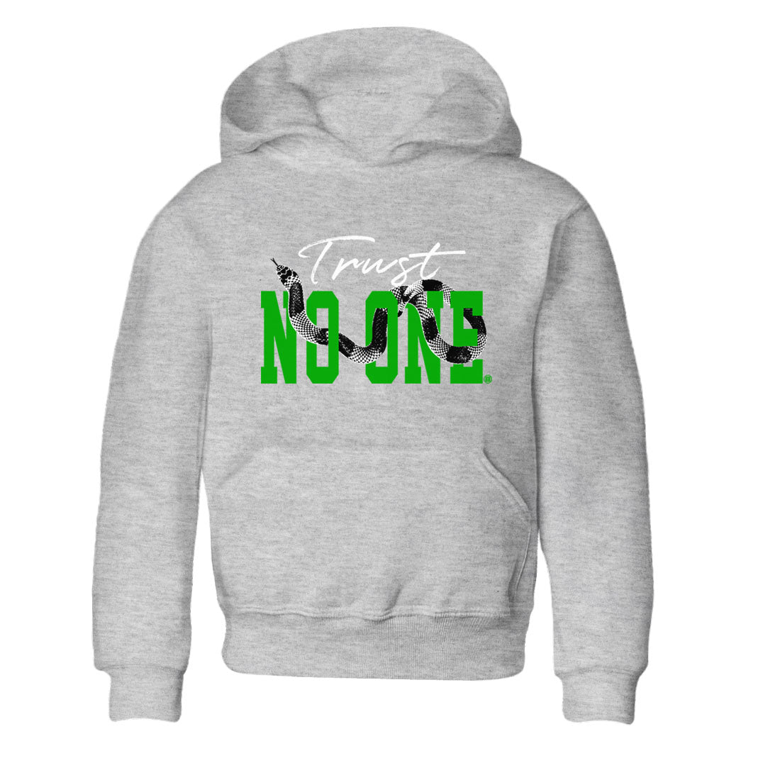 Trust No One snkmatch Tees Kids - Air Jordan 5 Lucky Green