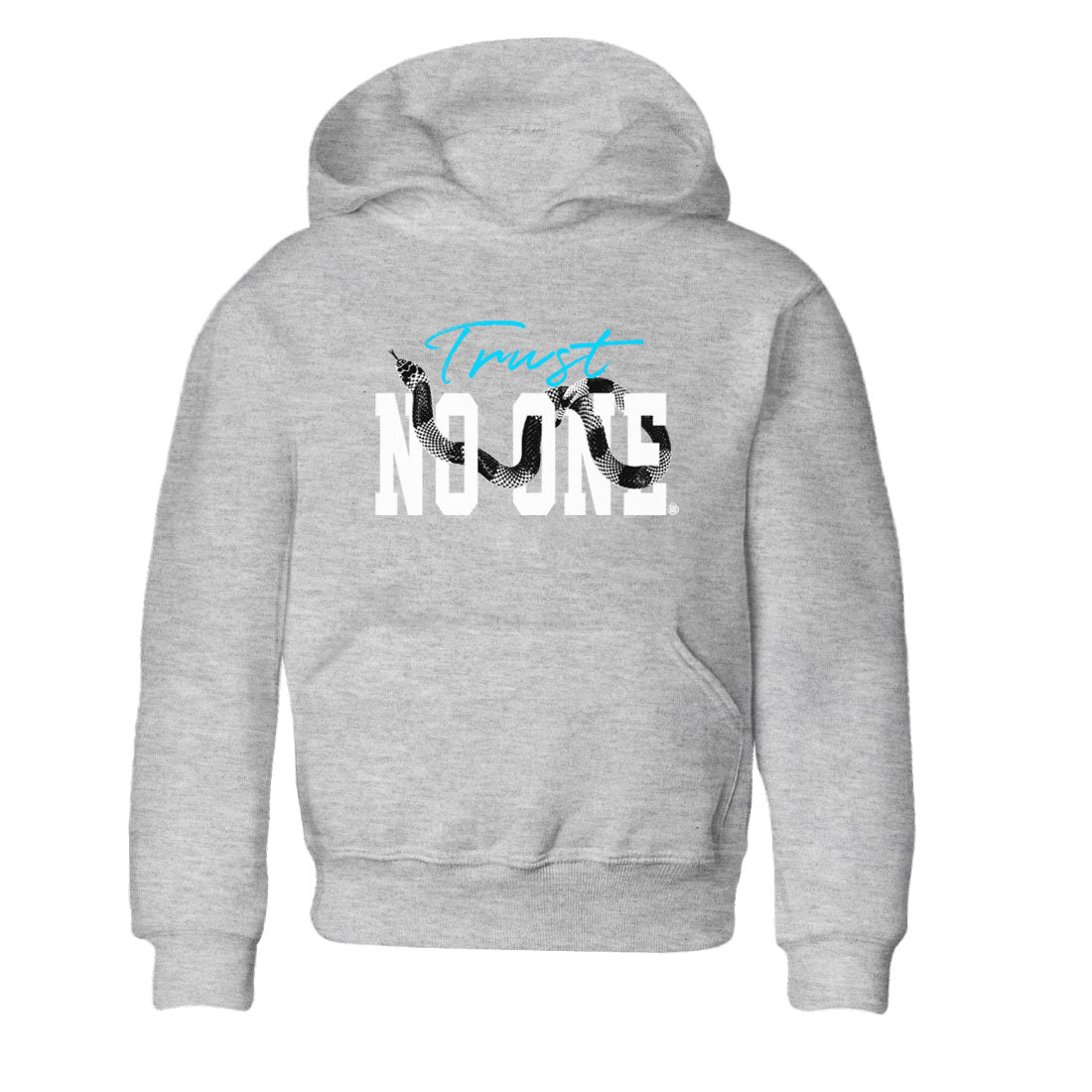 Trust No One snkmatch Tees Kids - Air Jordan 9 Powder Blue