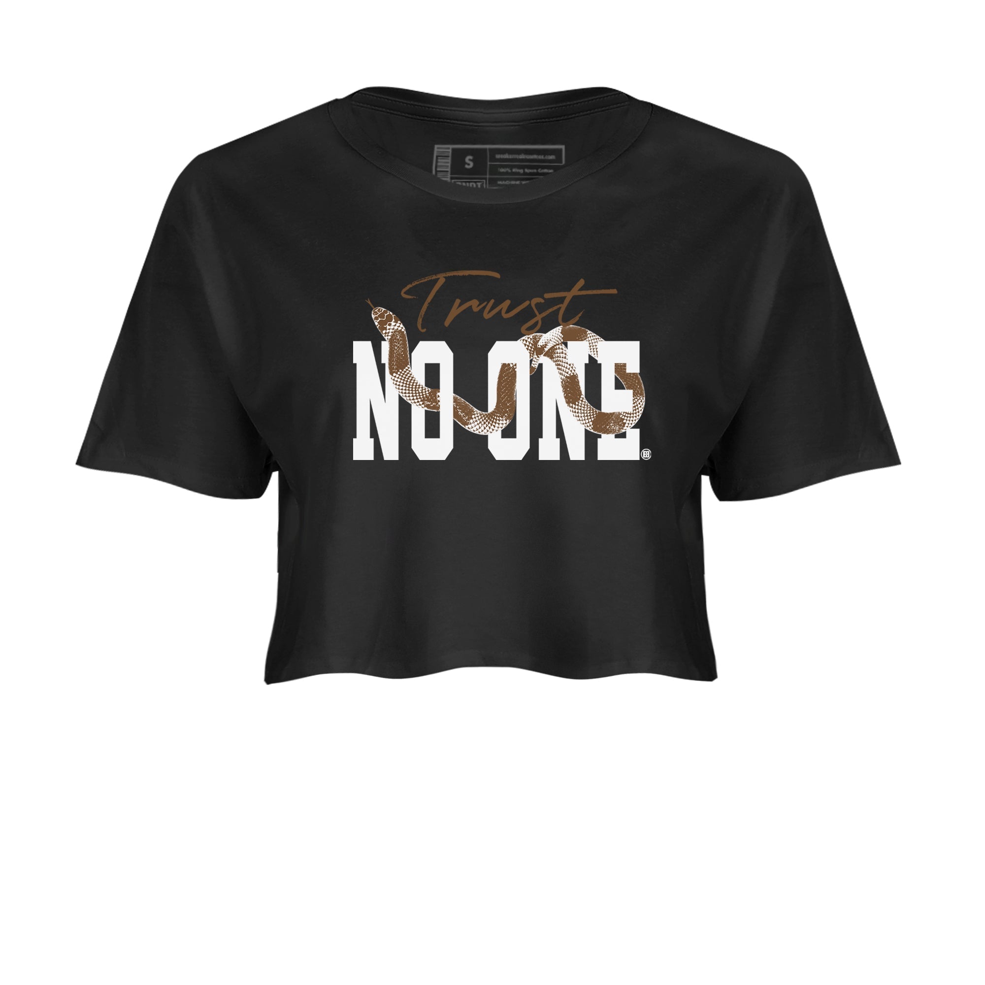 Trust No One snkmatch Women's Top - Jordan Jumpman Jack Travis Scott Dark Mocha