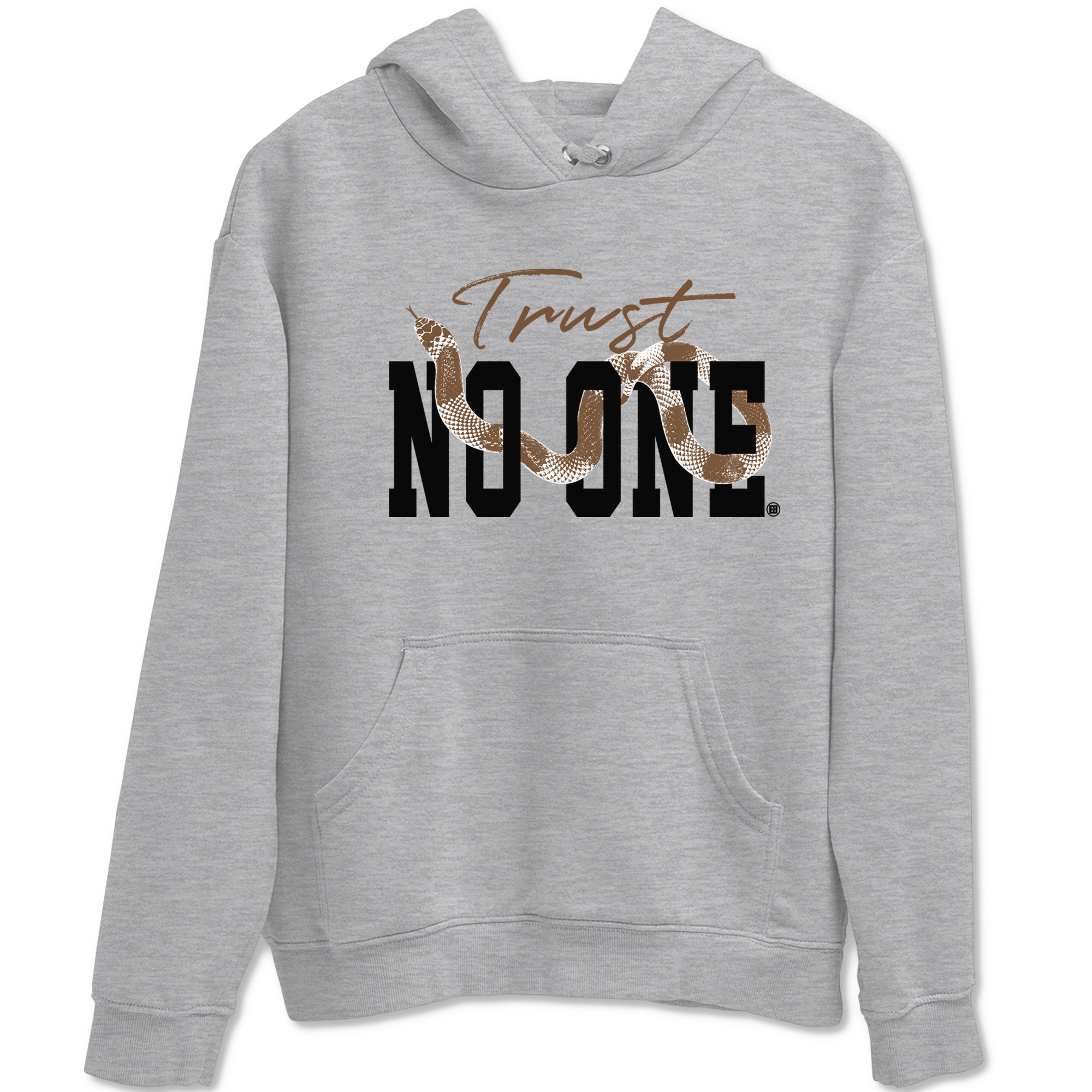 Trust No One snkmatch Tees - Jordan Jumpman Jack Travis Scott Dark Mocha
