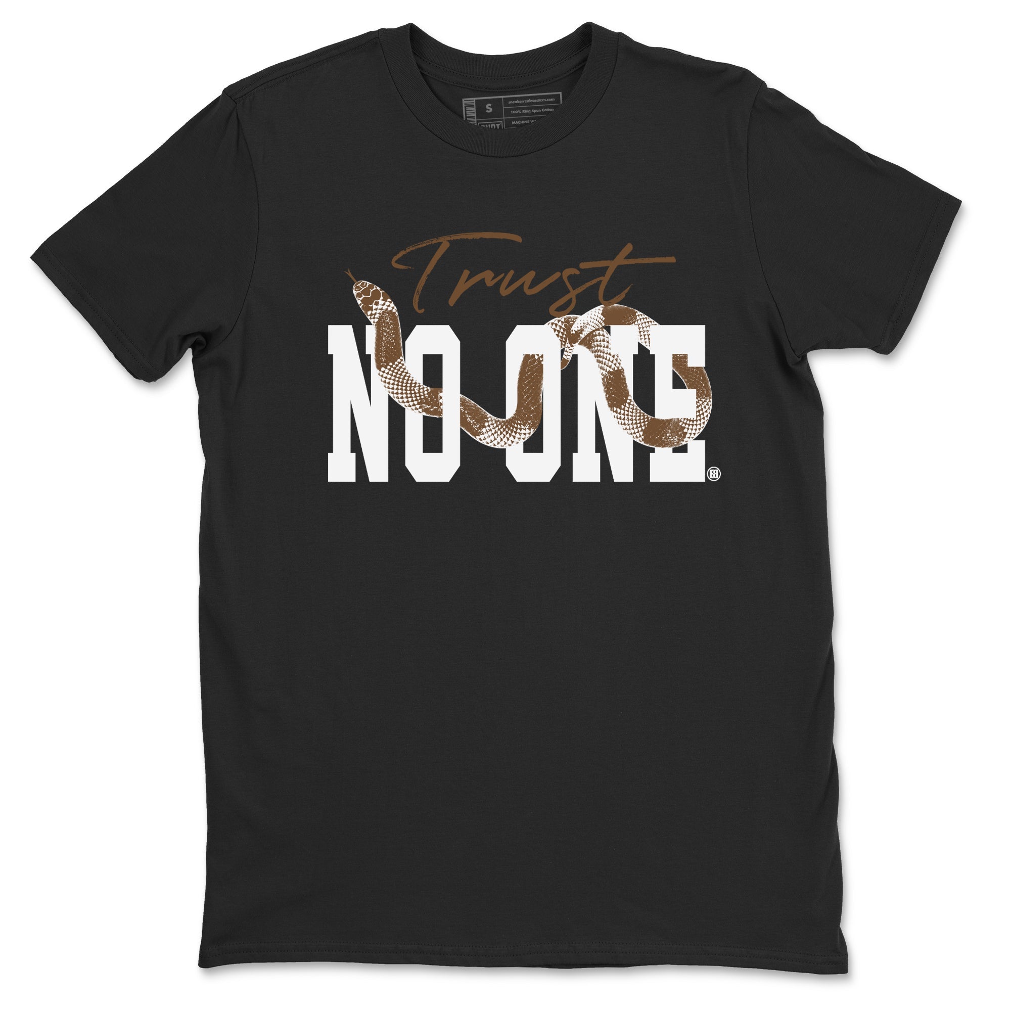 Trust No One snkmatch Tees - Jordan Jumpman Jack Travis Scott Dark Mocha