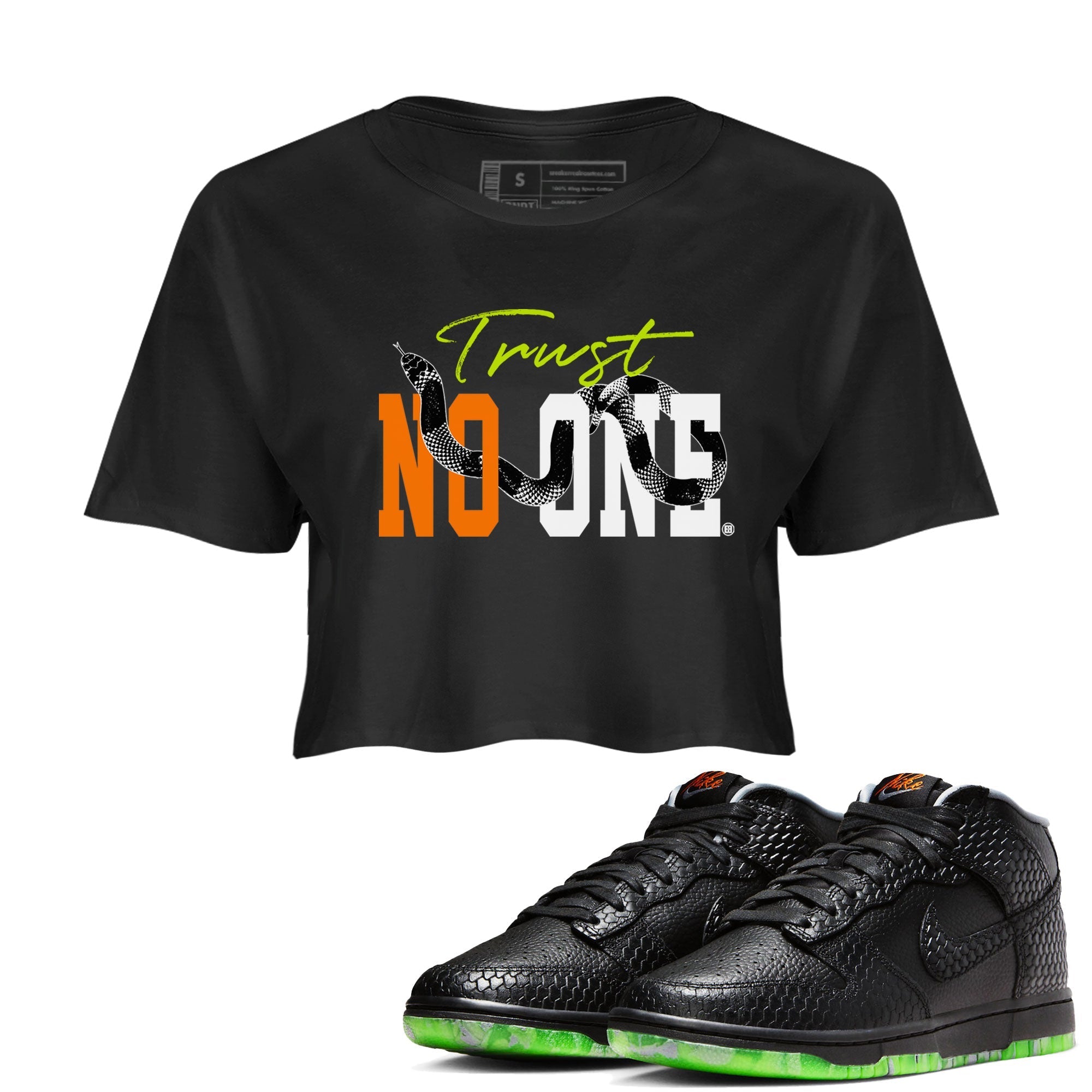 Trust No One snkmatch Women's Top - Dunk Halloween