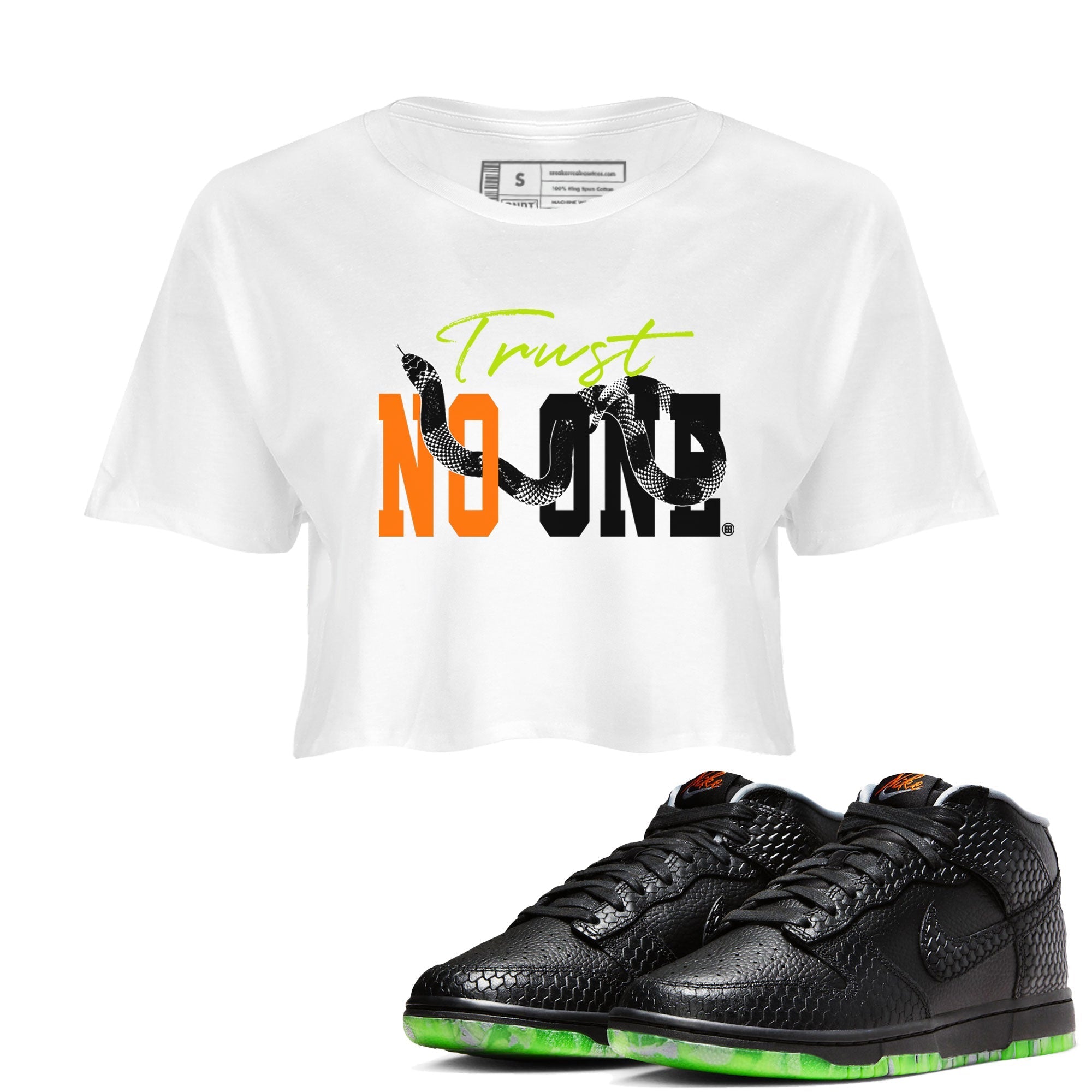 Trust No One snkmatch Women's Top - Dunk Halloween