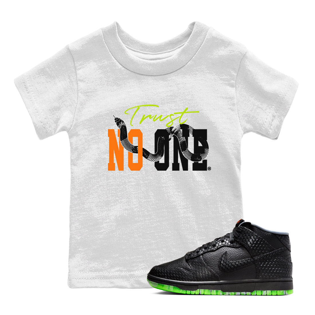 Trust No One snkmatch Tee Kids - Dunk Halloween