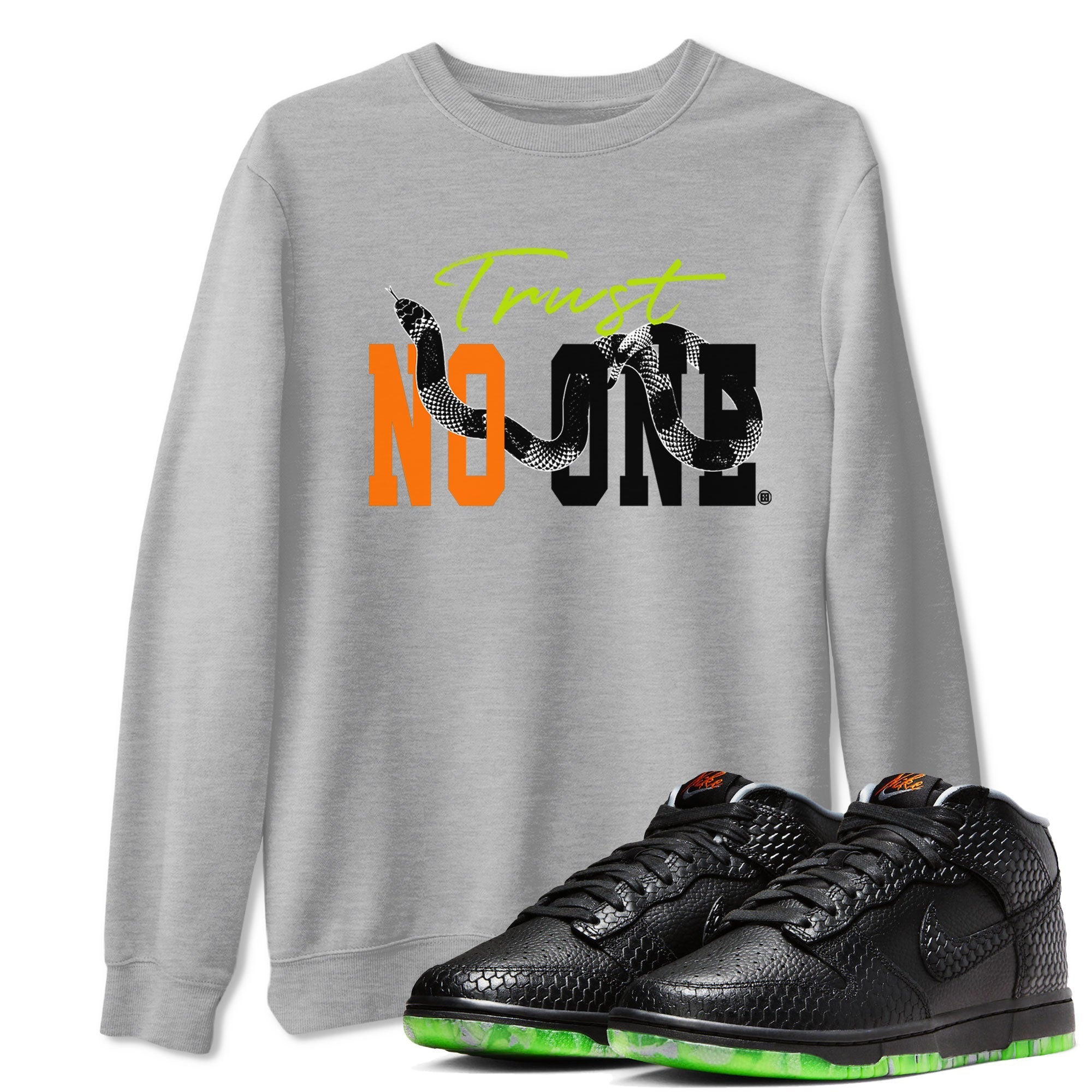 Trust No One snkmatch Tee - Dunk Halloween