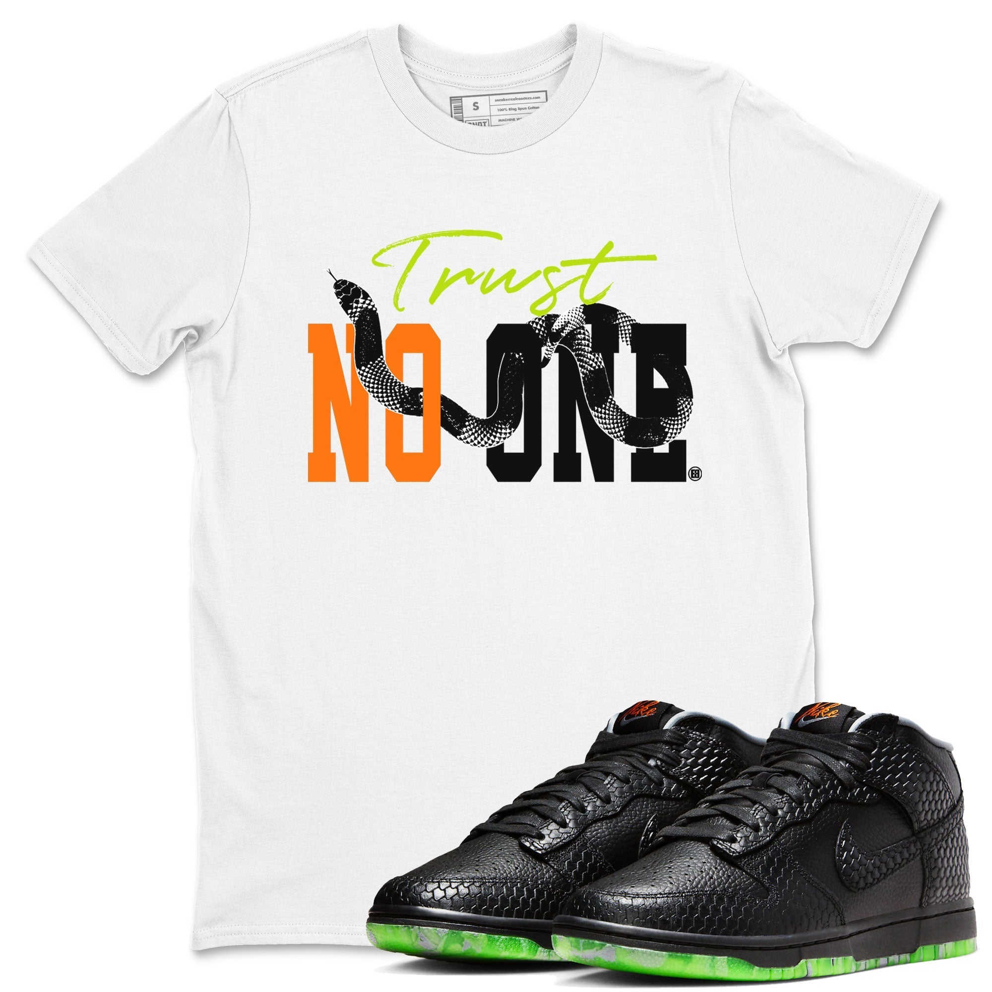 Trust No One snkmatch Tee - Dunk Halloween