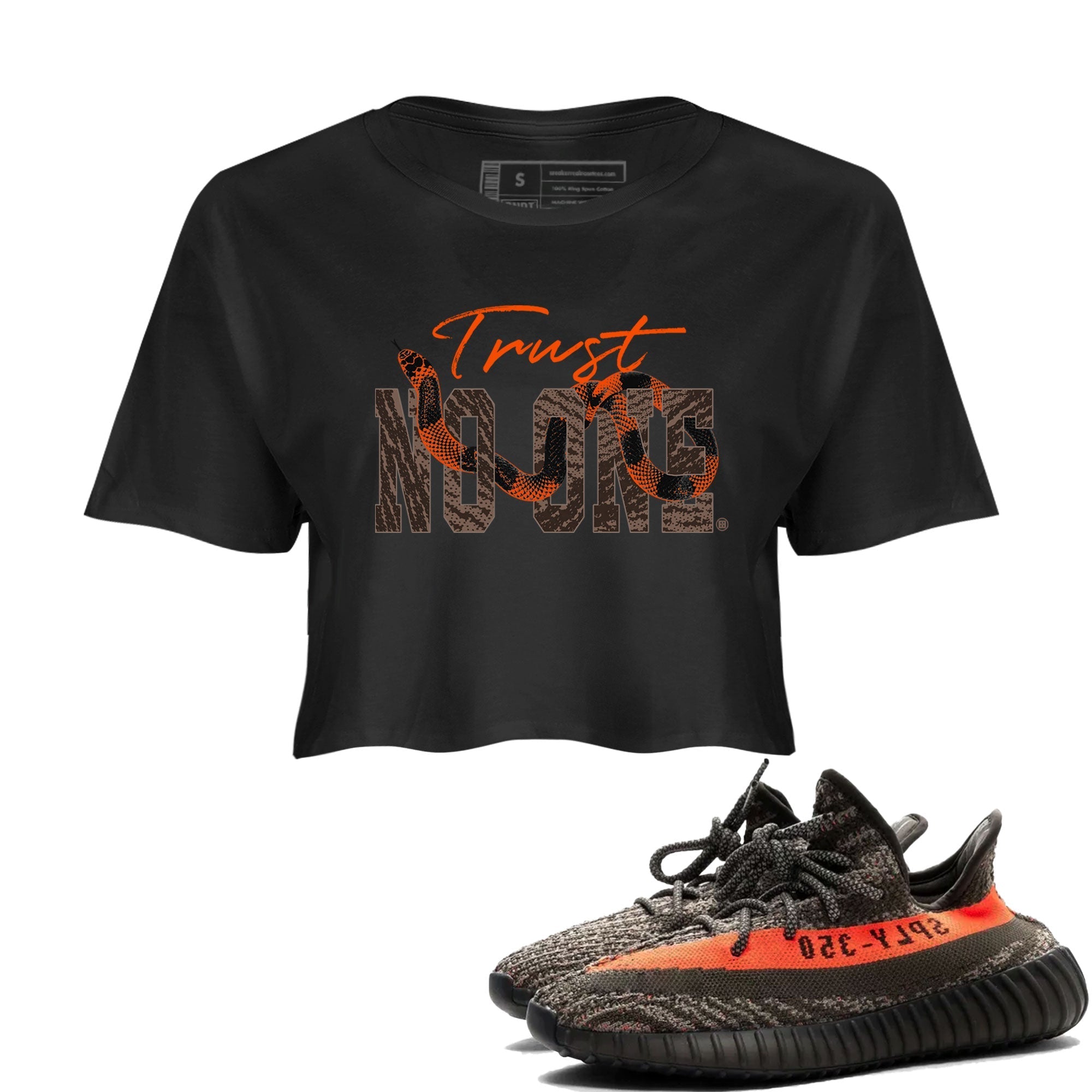 Trust No One snkmatch Women's Top - Yeezy 350 Carbon Beluga