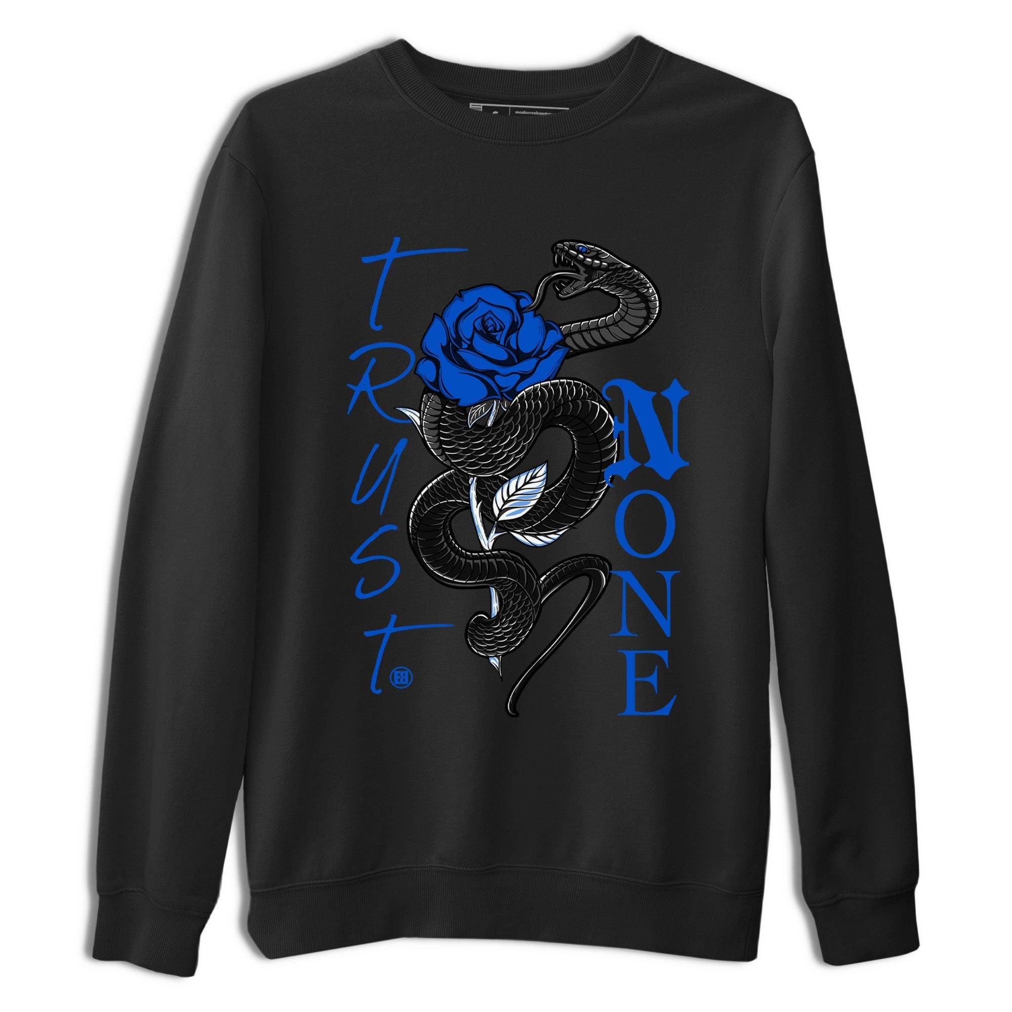 Trust None snkmatch Tee - Air Jordan 1 Royal Reimagined