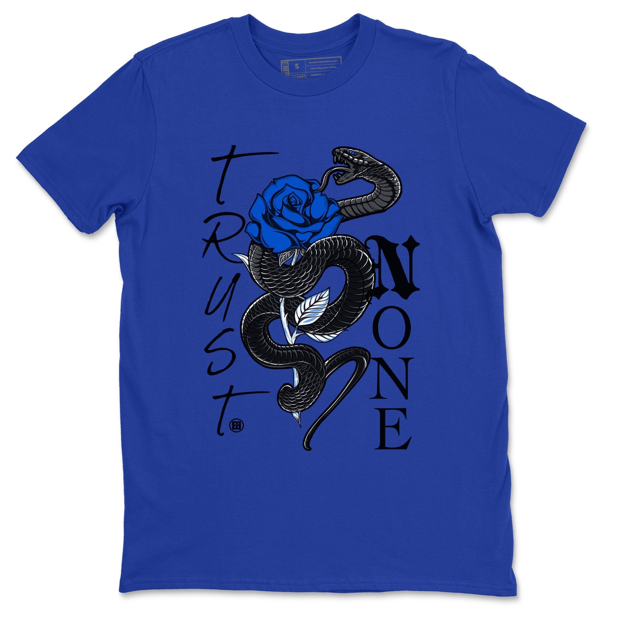 Trust None snkmatch Tee - Air Jordan 1 Royal Reimagined