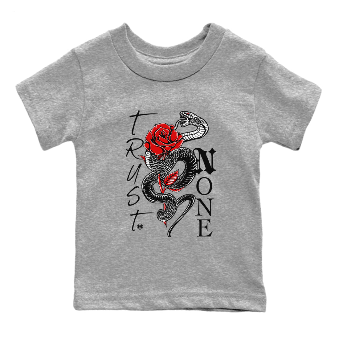 Trust None snkmatch Tees Kids - Air Jordan 11 Bred Velvet