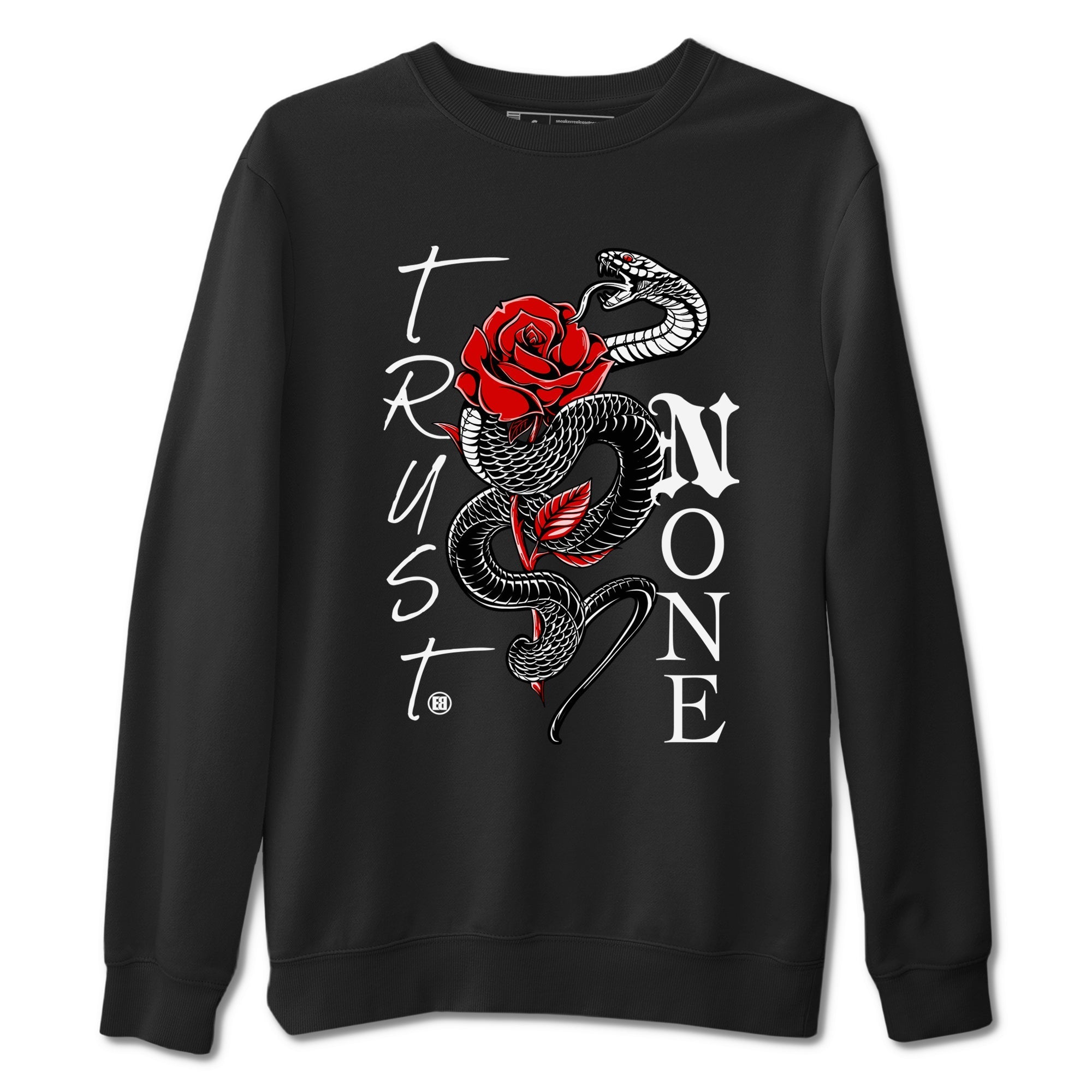 Trust None snkmatch Tees - Air Jordan 11 Bred Velvet