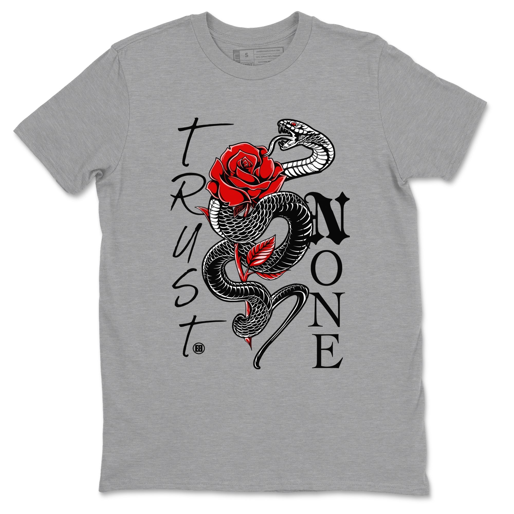 Trust None snkmatch Tees - Air Jordan 11 Bred Velvet