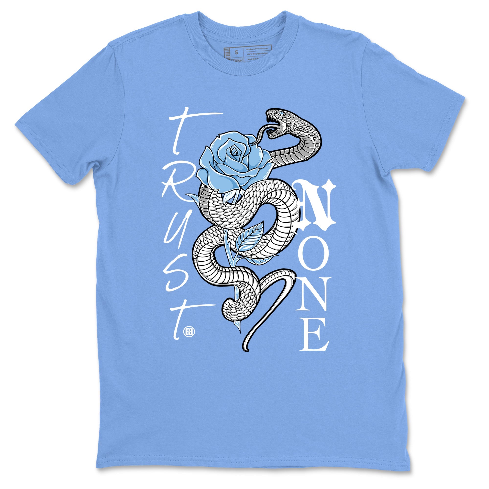 Trust None snkmatch Tees - Air Jordan 11 Legend Blue