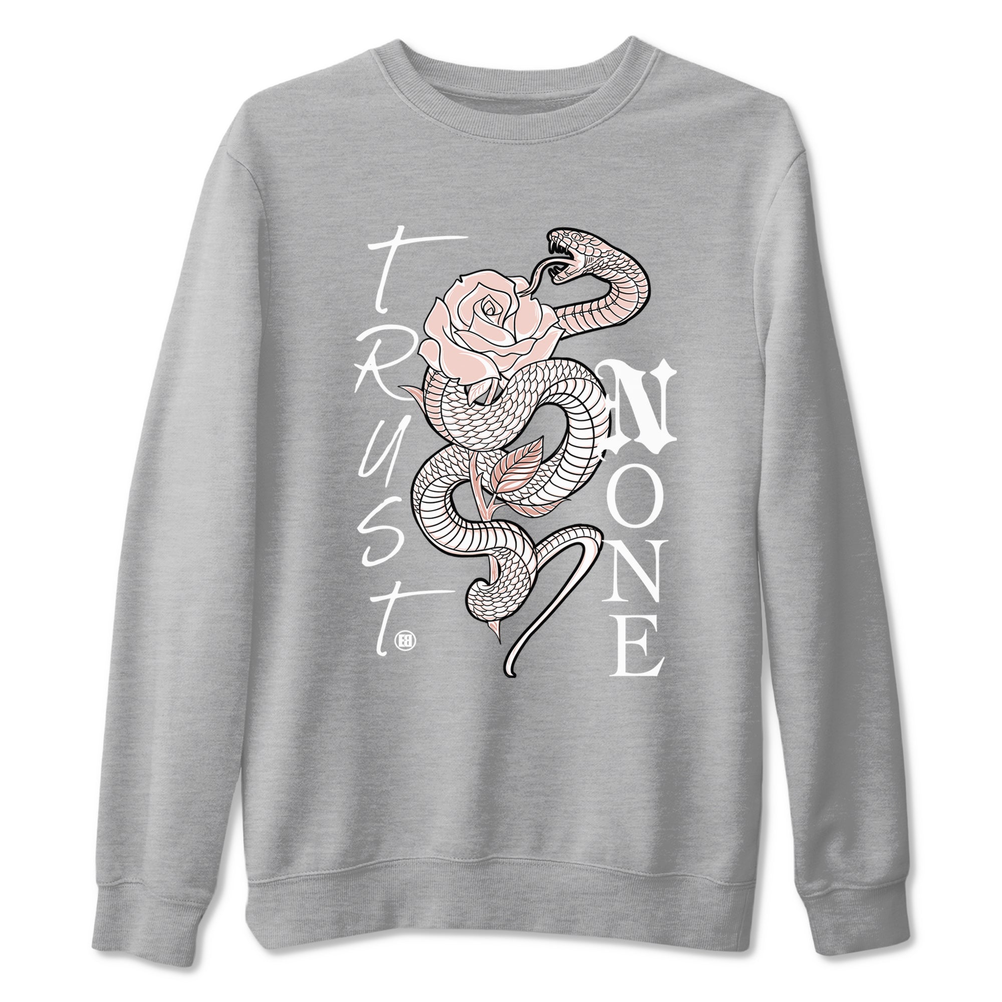 Trust None snkmatch Tees - Air Jordan 11 Legend Pink