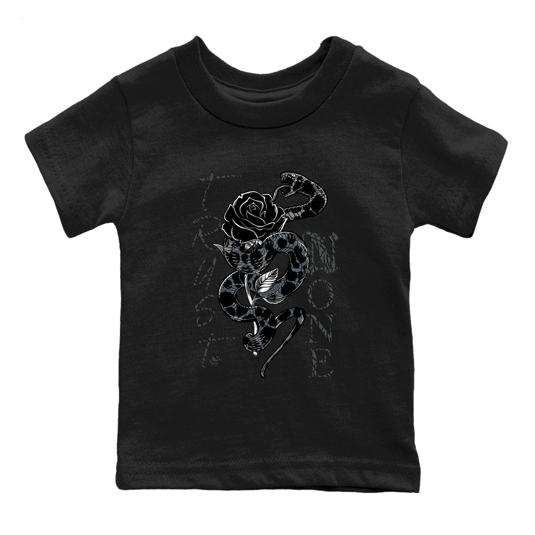 Trust None snkmatch Tees Kids - Air Jordan 3 Black Cat
