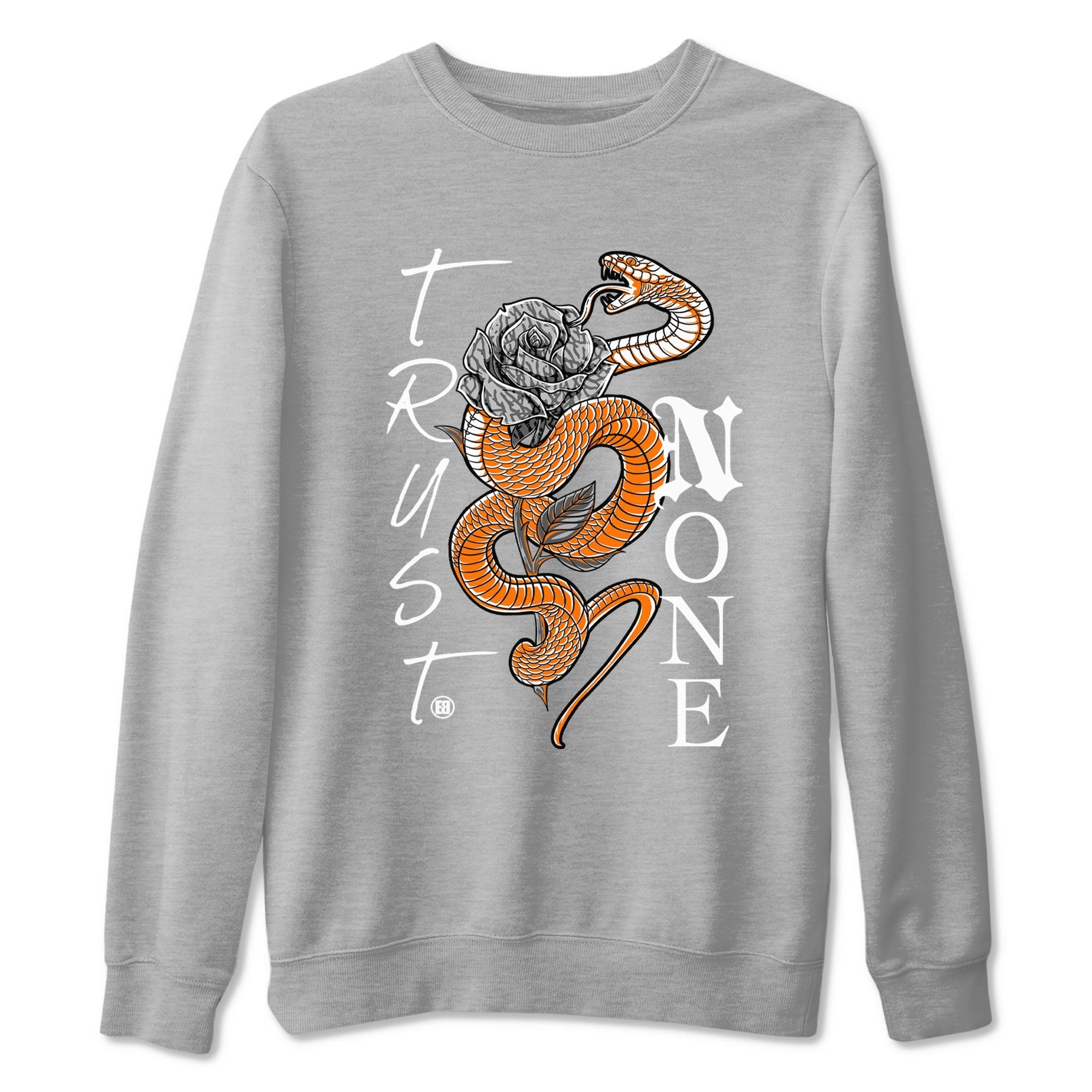 Trust None snkmatch Tees - Air Jordan 3 Georgia Peach