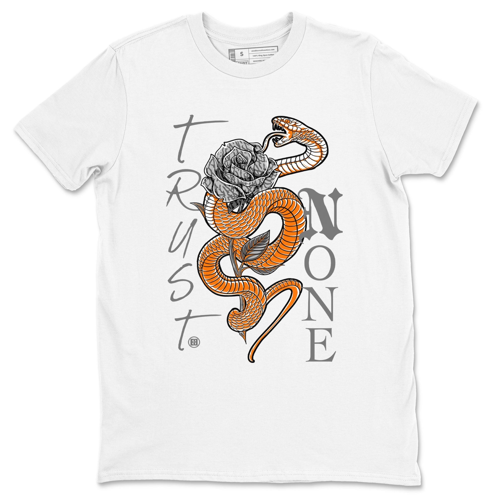 Trust None snkmatch Tees - Air Jordan 3 Georgia Peach