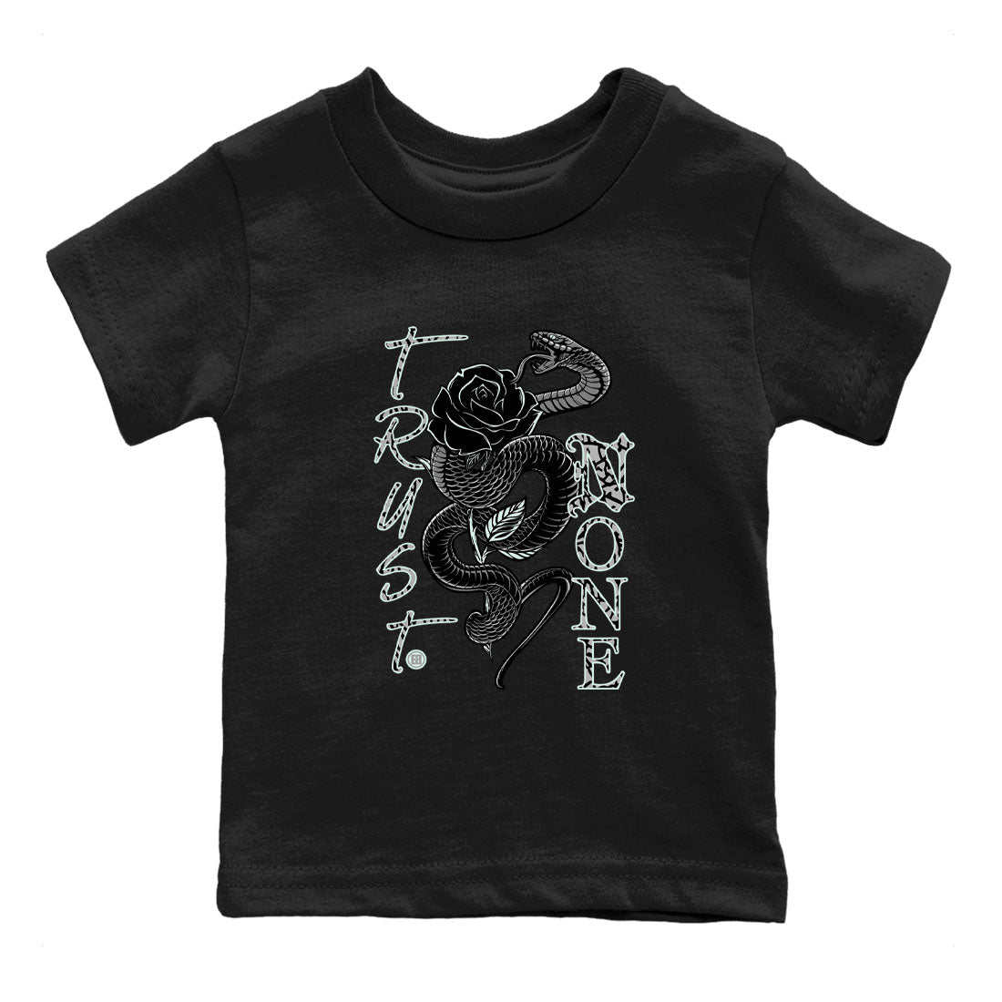 Trust None snkmatch Tees Kids - Air Jordan 3 Green Glow