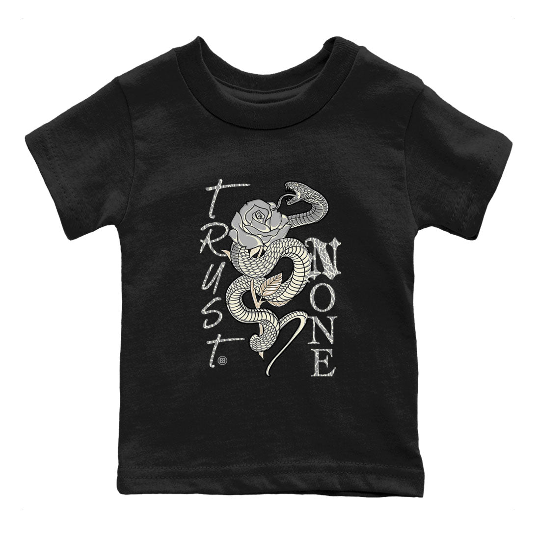Trust None snkmatch Tees Kids - Air Jordan 3 Ivory