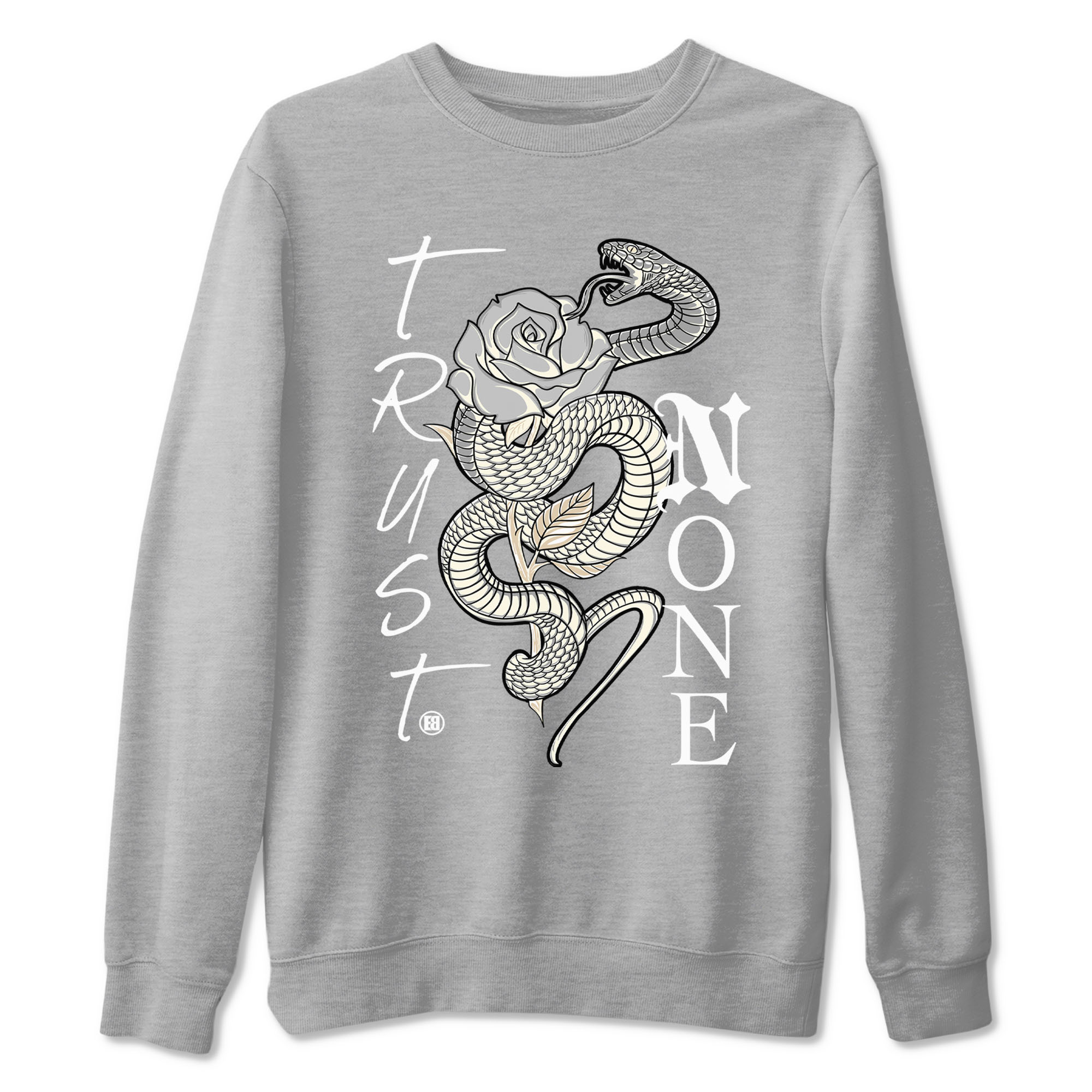 Trust None snkmatch Tees - Air Jordan 3 Ivory