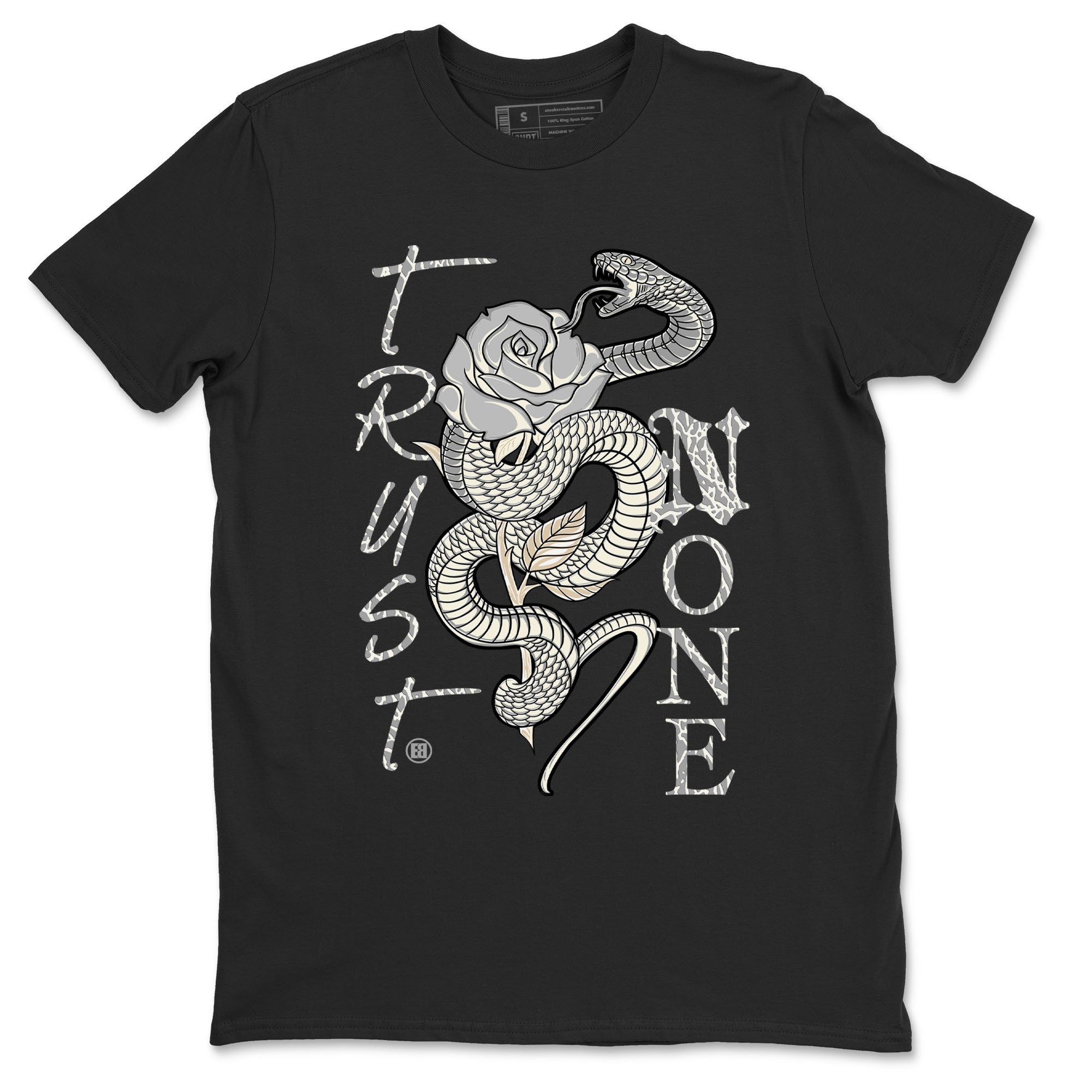 Trust None snkmatch Tees - Air Jordan 3 Ivory