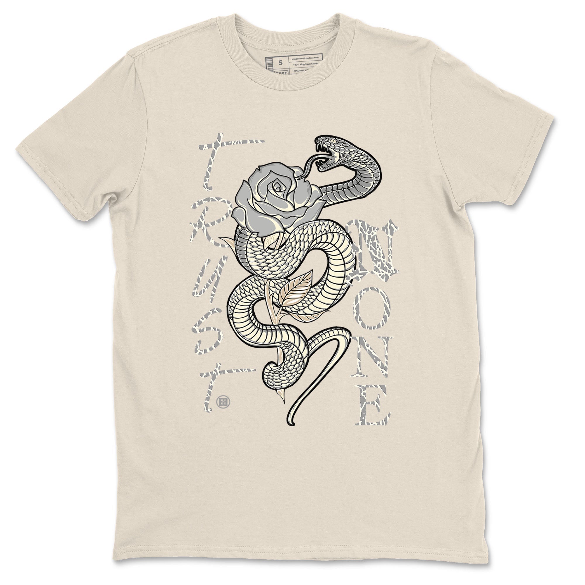 Trust None snkmatch Tees - Air Jordan 3 Ivory