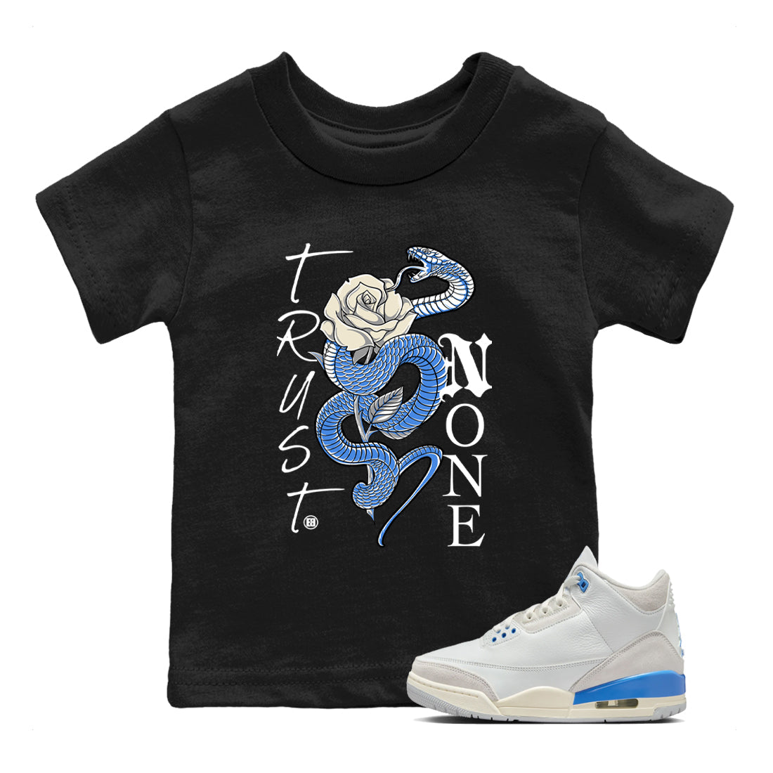 Trust None snkmatch Tees Kids - Air Jordan 3 Lucky Shorts