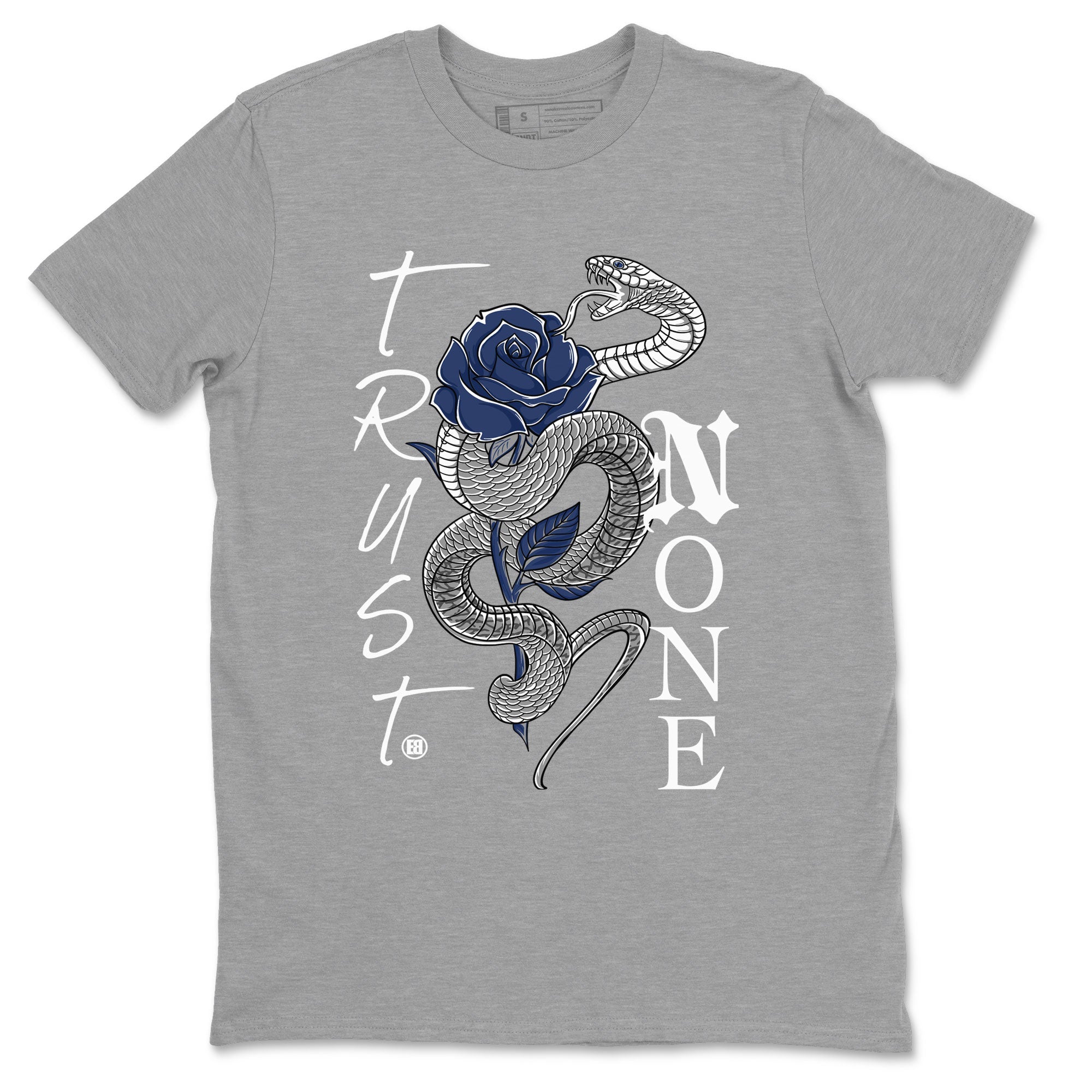 Trust None snkmatch Tees - Air Jordan 3 Midnight Navy 2023