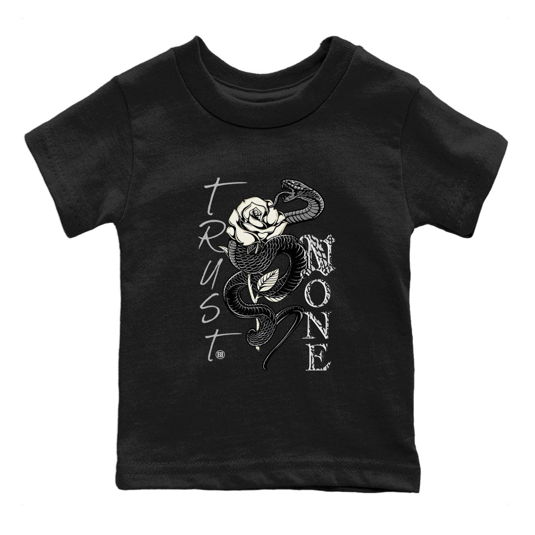 Trust None snkmatch Tee Kids - Air Jordan 3 Off Noir