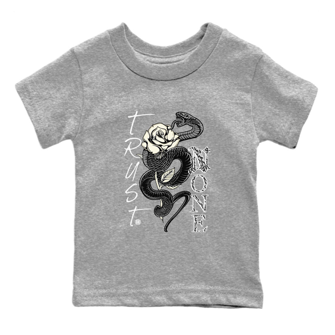 Trust None snkmatch Tee Kids - Air Jordan 3 Off Noir