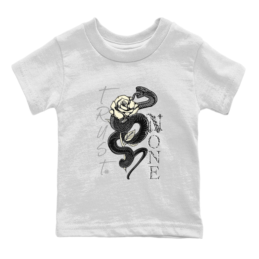 Trust None snkmatch Tee Kids - Air Jordan 3 Off Noir